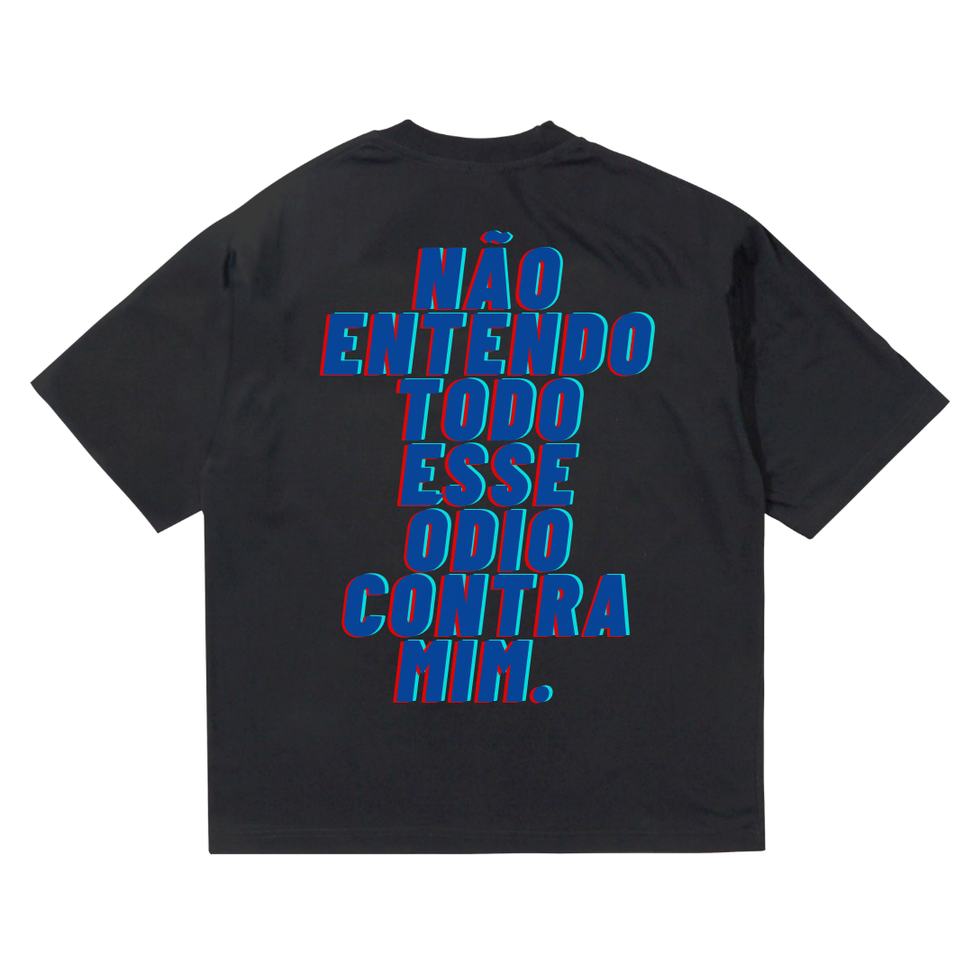 CAMISETA OVERSIZED ÓDIO