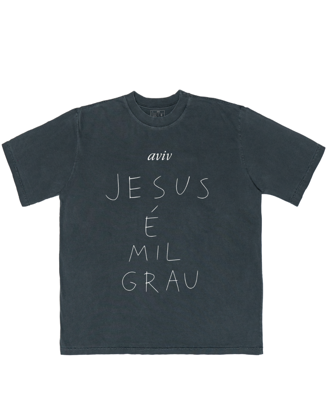 TEE OVERSIZED 'MIL GRAU'