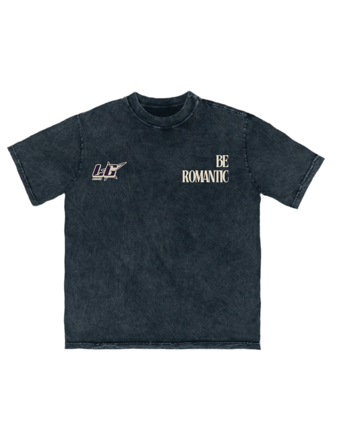 CAMISETA OVERSIZED 'SEJA ROMÂNTICO'
