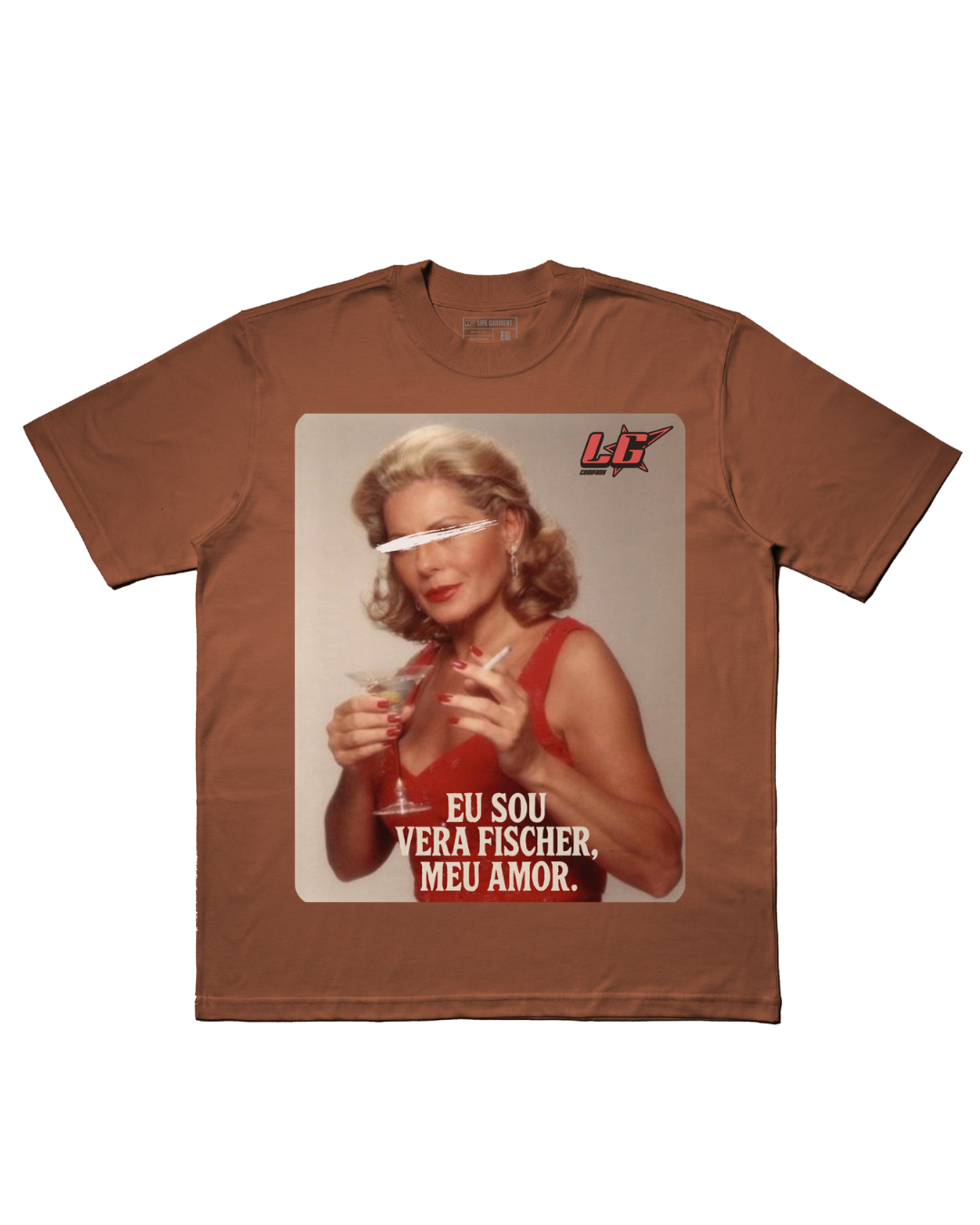 CAMISETA OVERSIZED 'VERA FISHER'