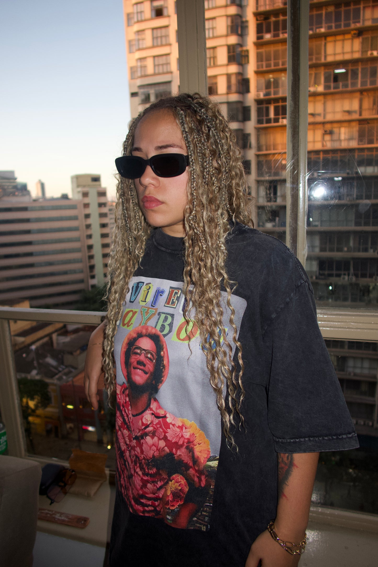 CAMISETA OVERSIZED 'VIREI PLAYBOY'
