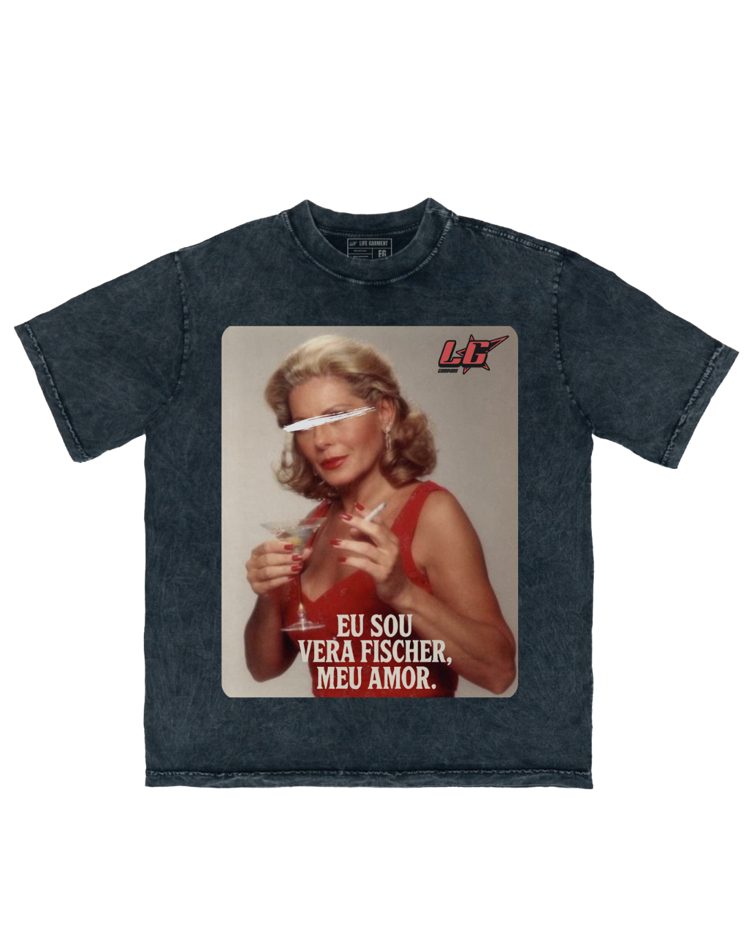 CAMISETA OVERSIZED 'VERA FISHER'