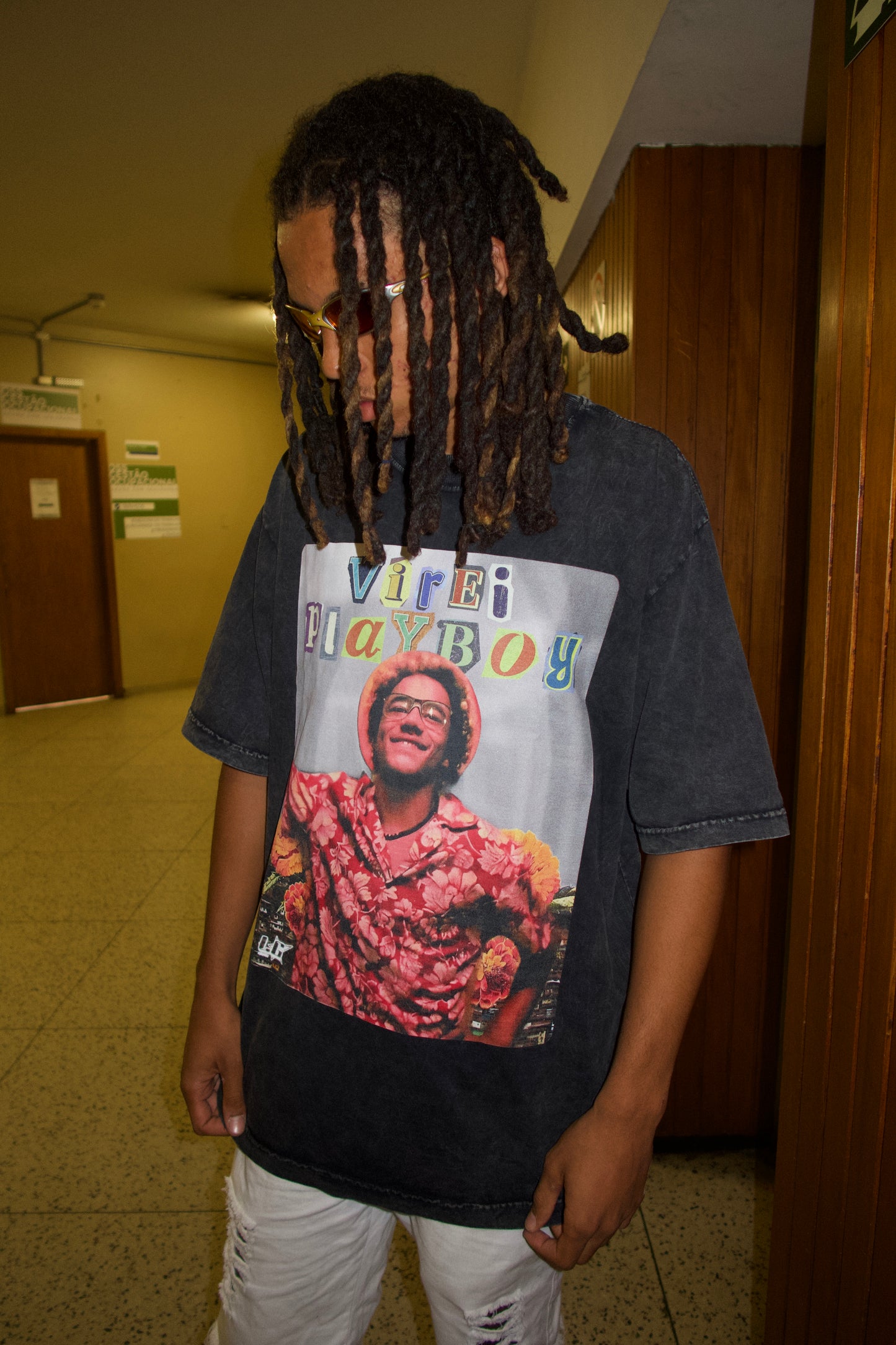 CAMISETA OVERSIZED 'VIREI PLAYBOY'