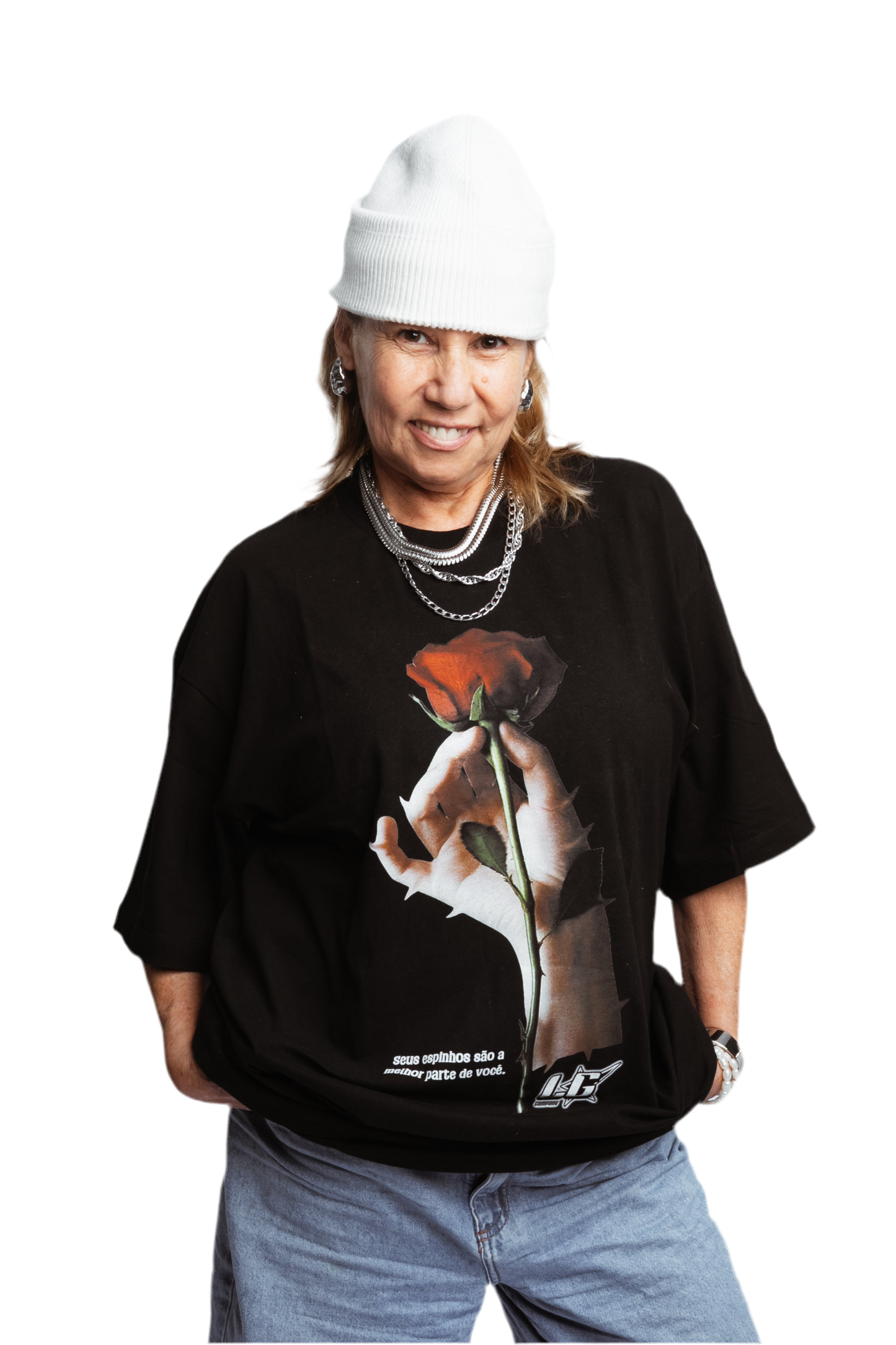 CAMISETA OVERSIZED 'ESPINHOS'