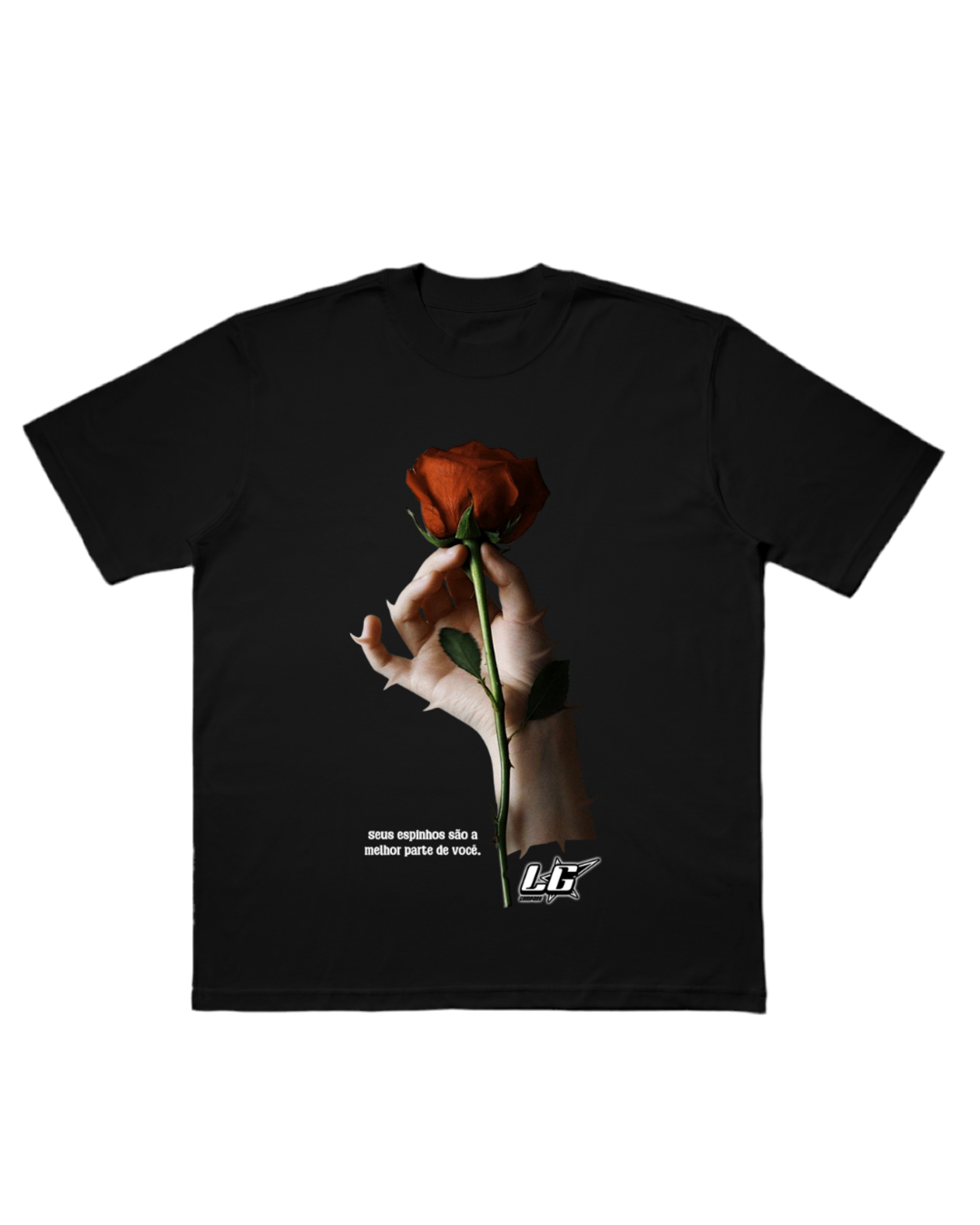 CAMISETA OVERSIZED 'ESPINHOS'
