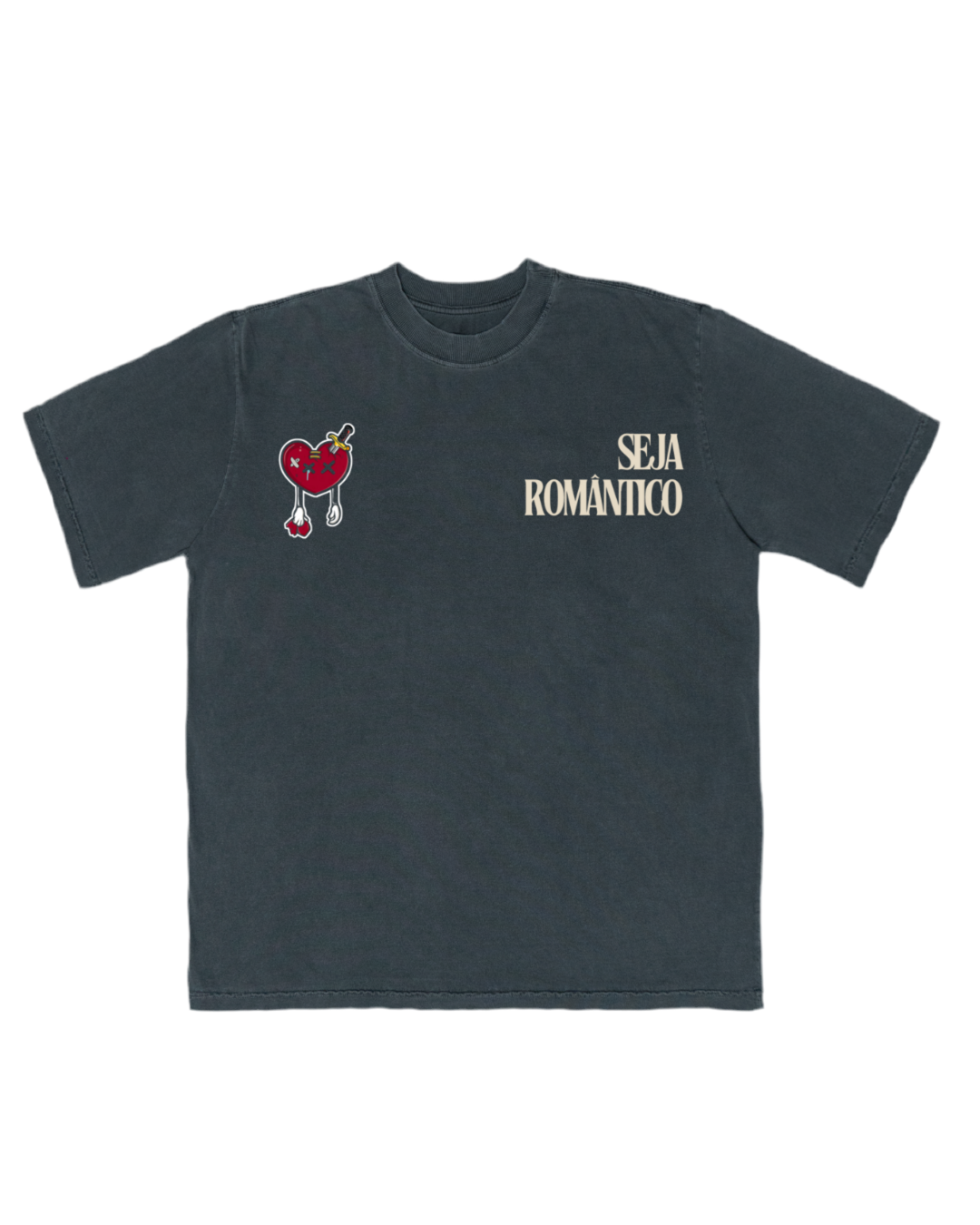 CAMISETA OVERSIZED 'ROSAS VERMELHAS'