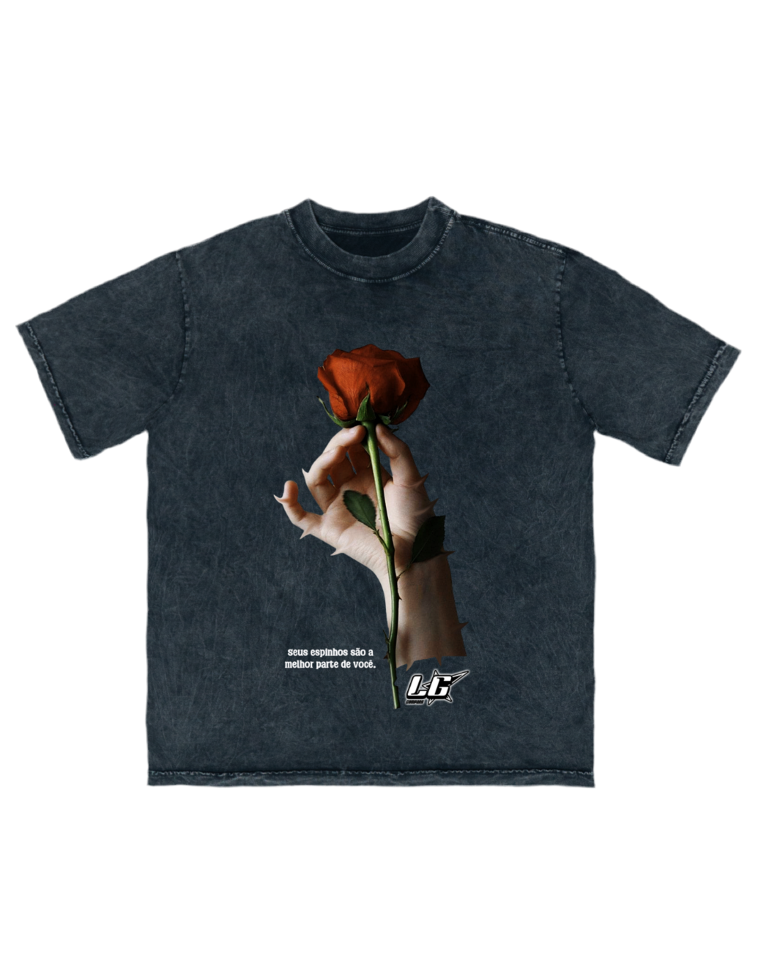 CAMISETA OVERSIZED 'ESPINHOS'