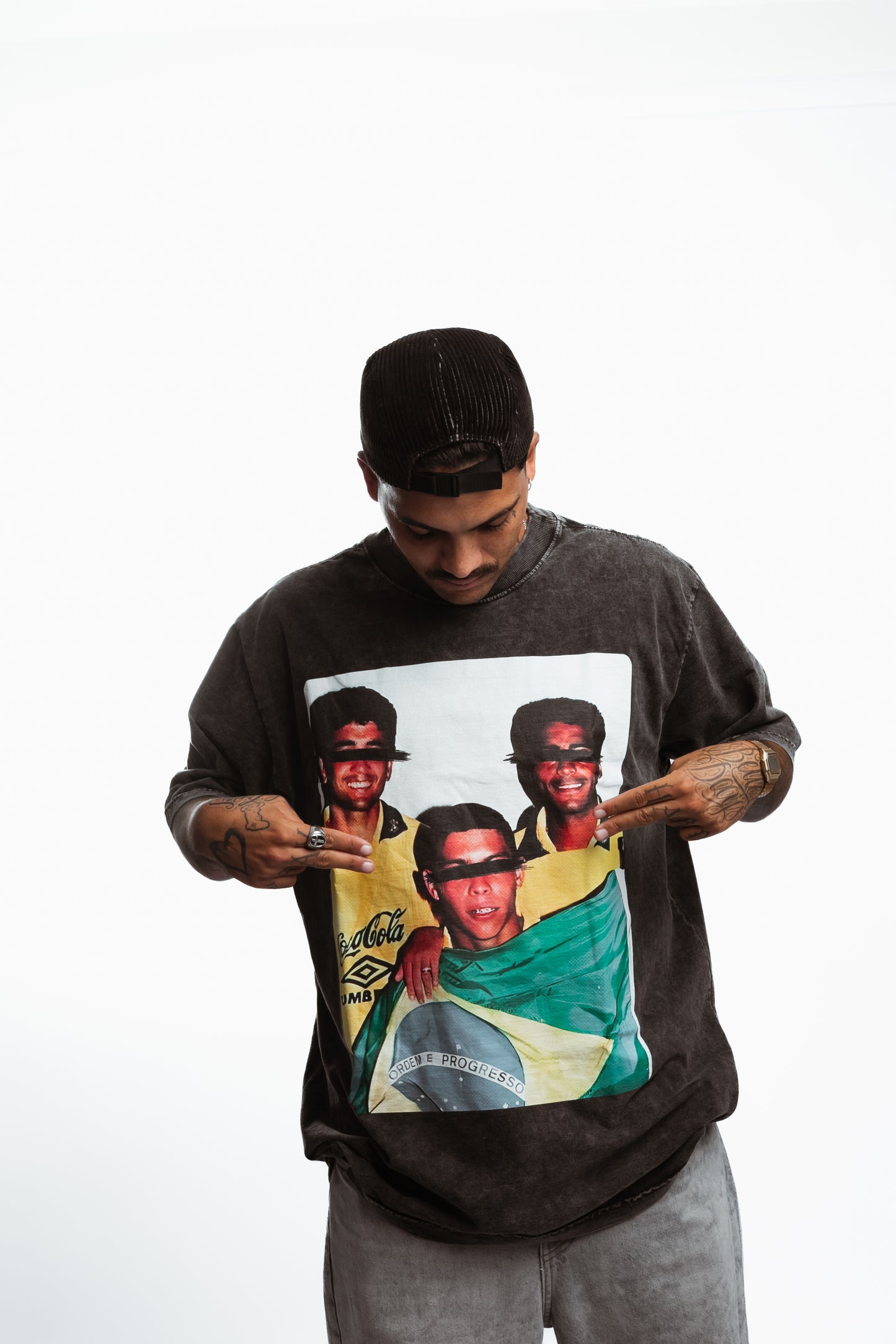 CAMISETA OVERSIZED TEMPO DO OURO
