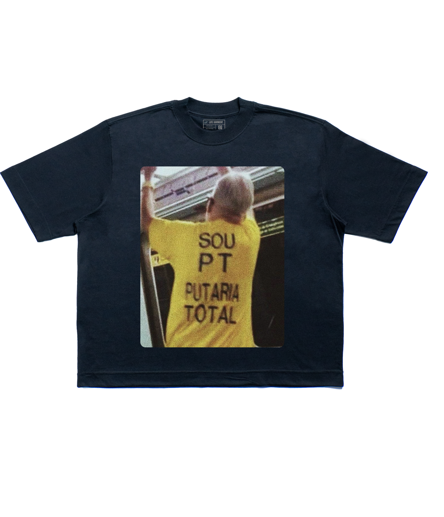 CAMISETA BOXY 'PT'