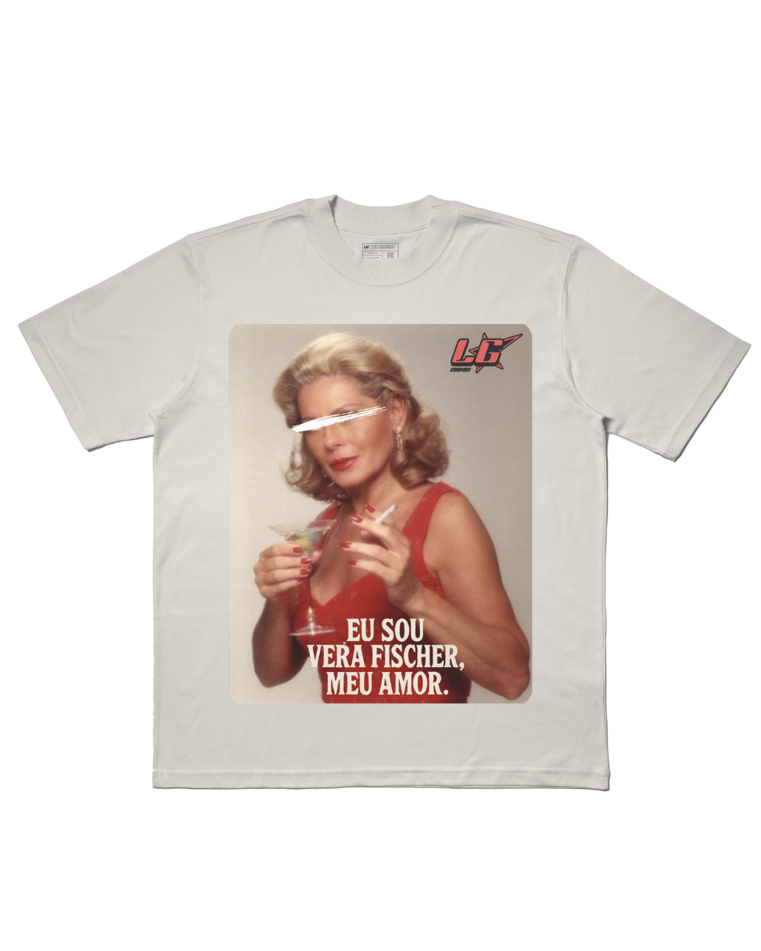 CAMISETA OVERSIZED 'VERA FISHER'