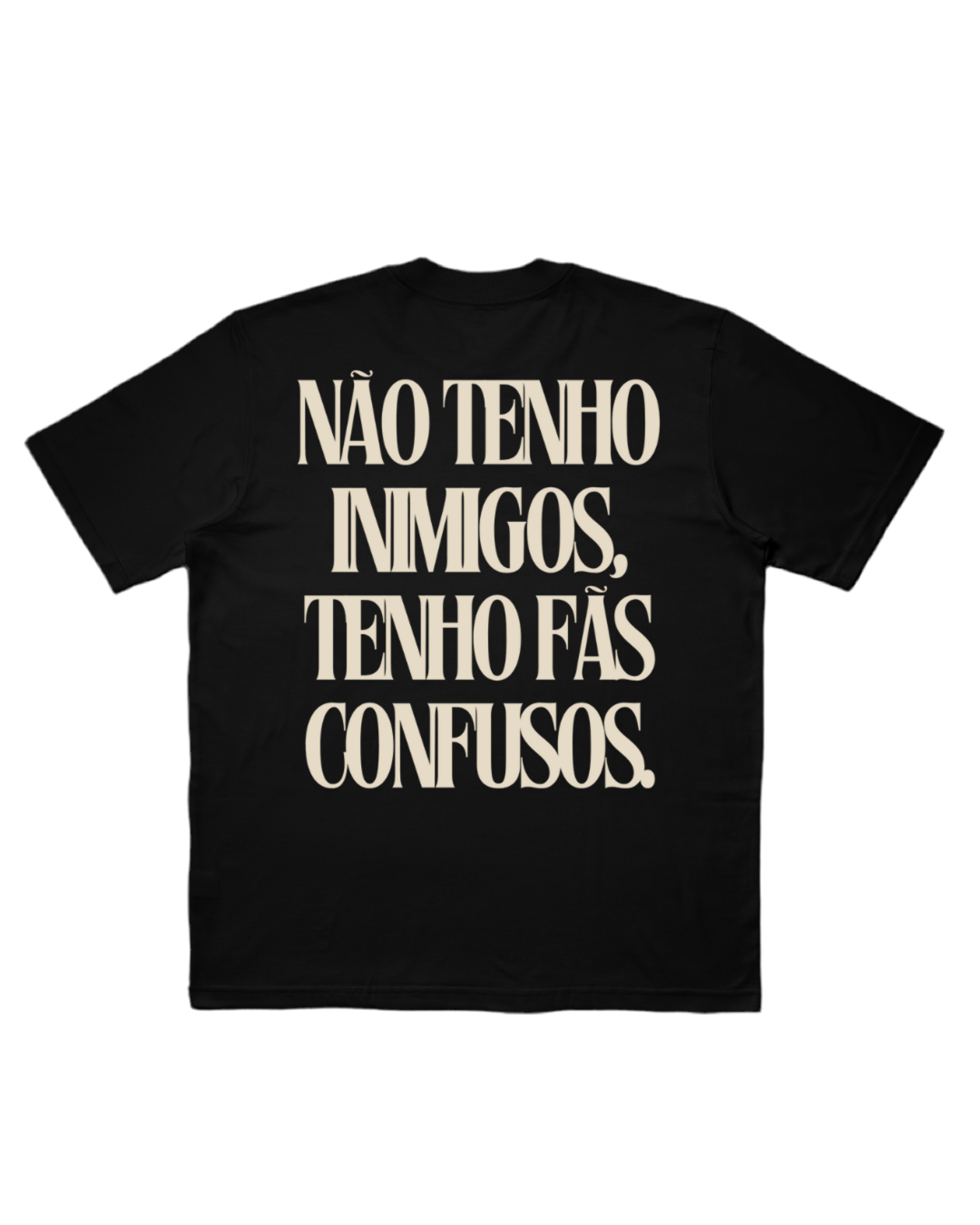 CAMISETA OVERSIZED 'FÃS CONFUSOS'