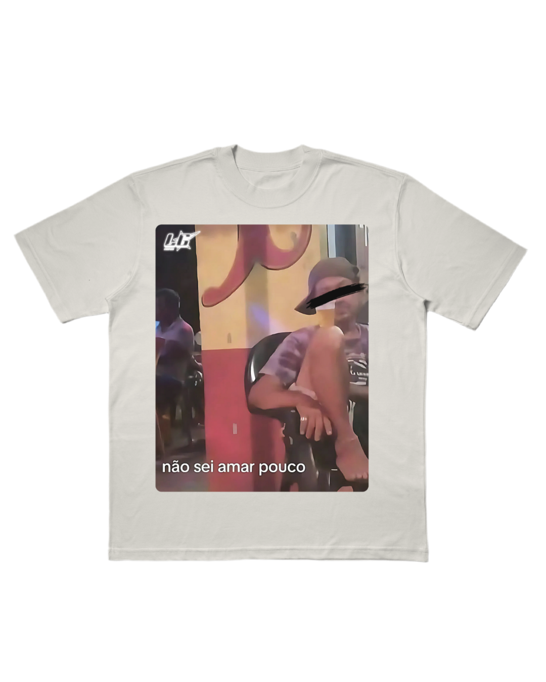 CAMISETA OVERSIZED 'HEARTBREAK'
