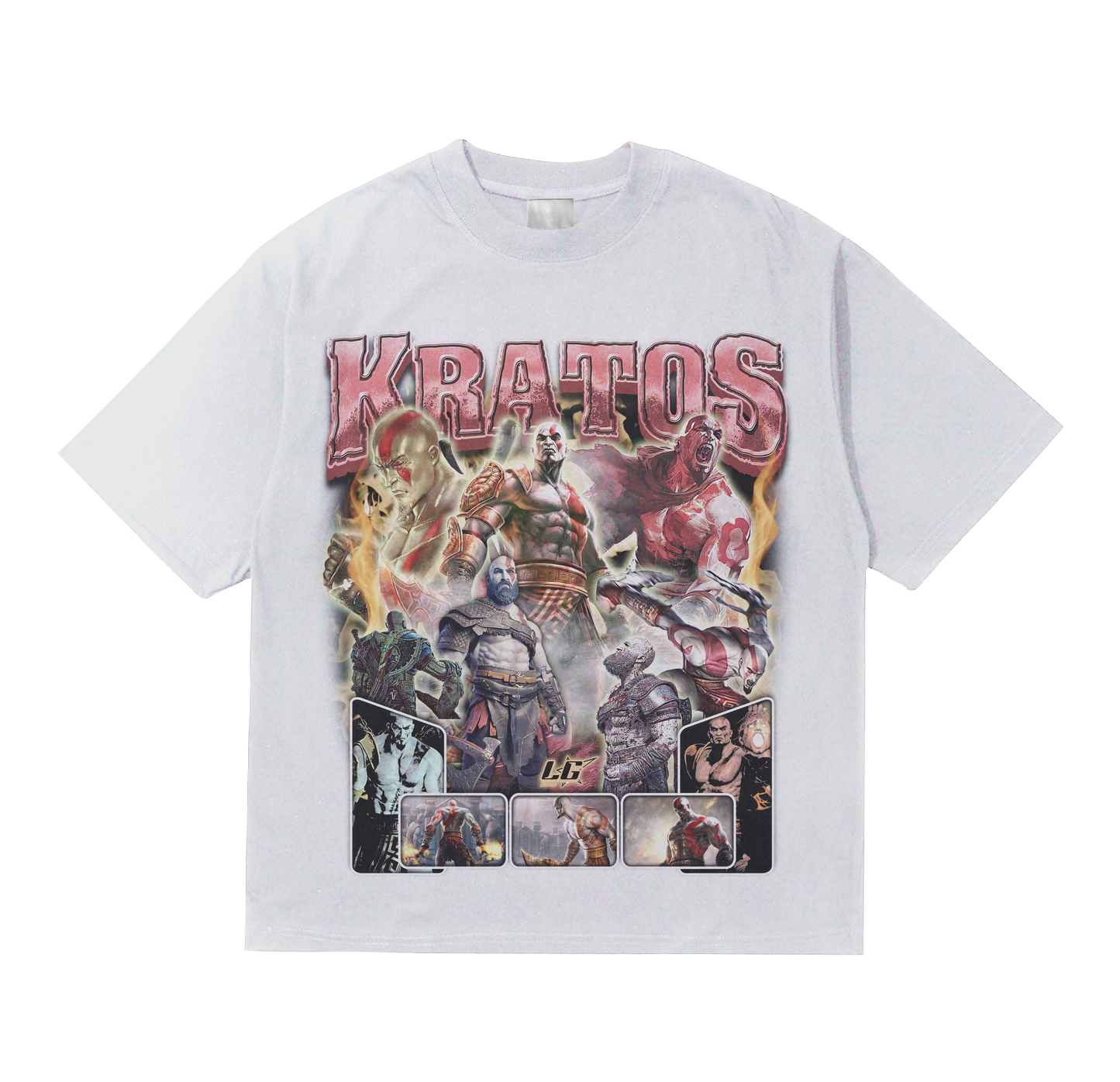 CAMISETA OVERSIZED KRATOS - GOD OF WAR