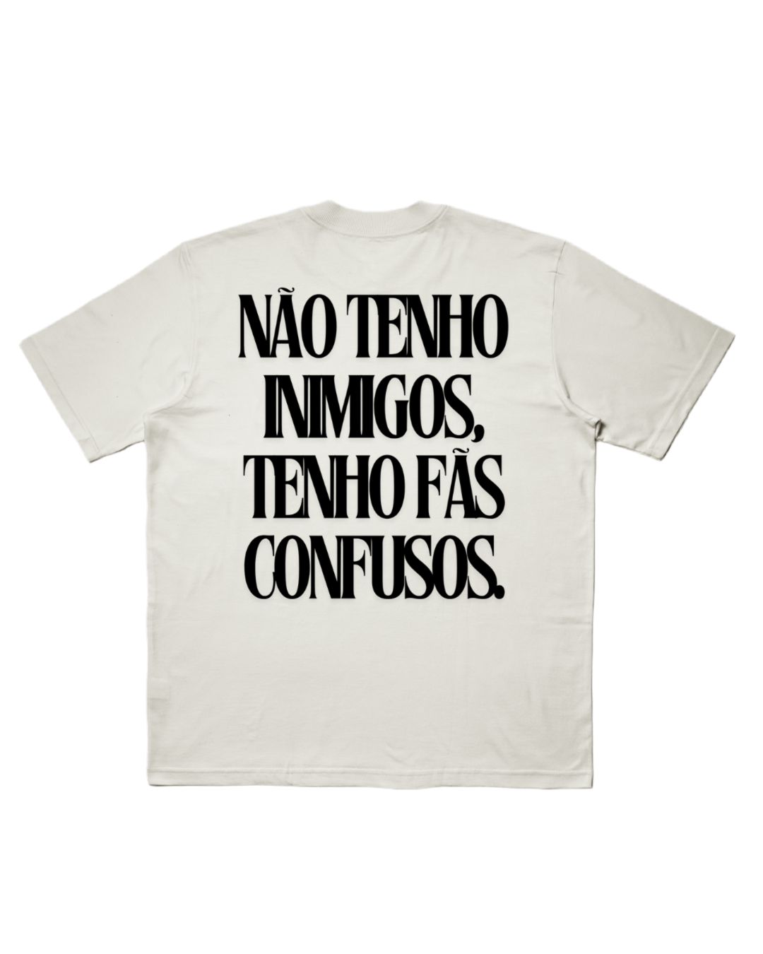 CAMISETA OVERSIZED 'FÃS CONFUSOS'