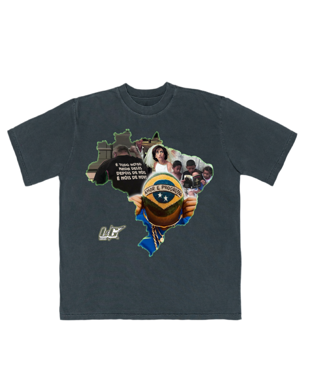 CAMISETA OVERSIZED 'BRASIL'