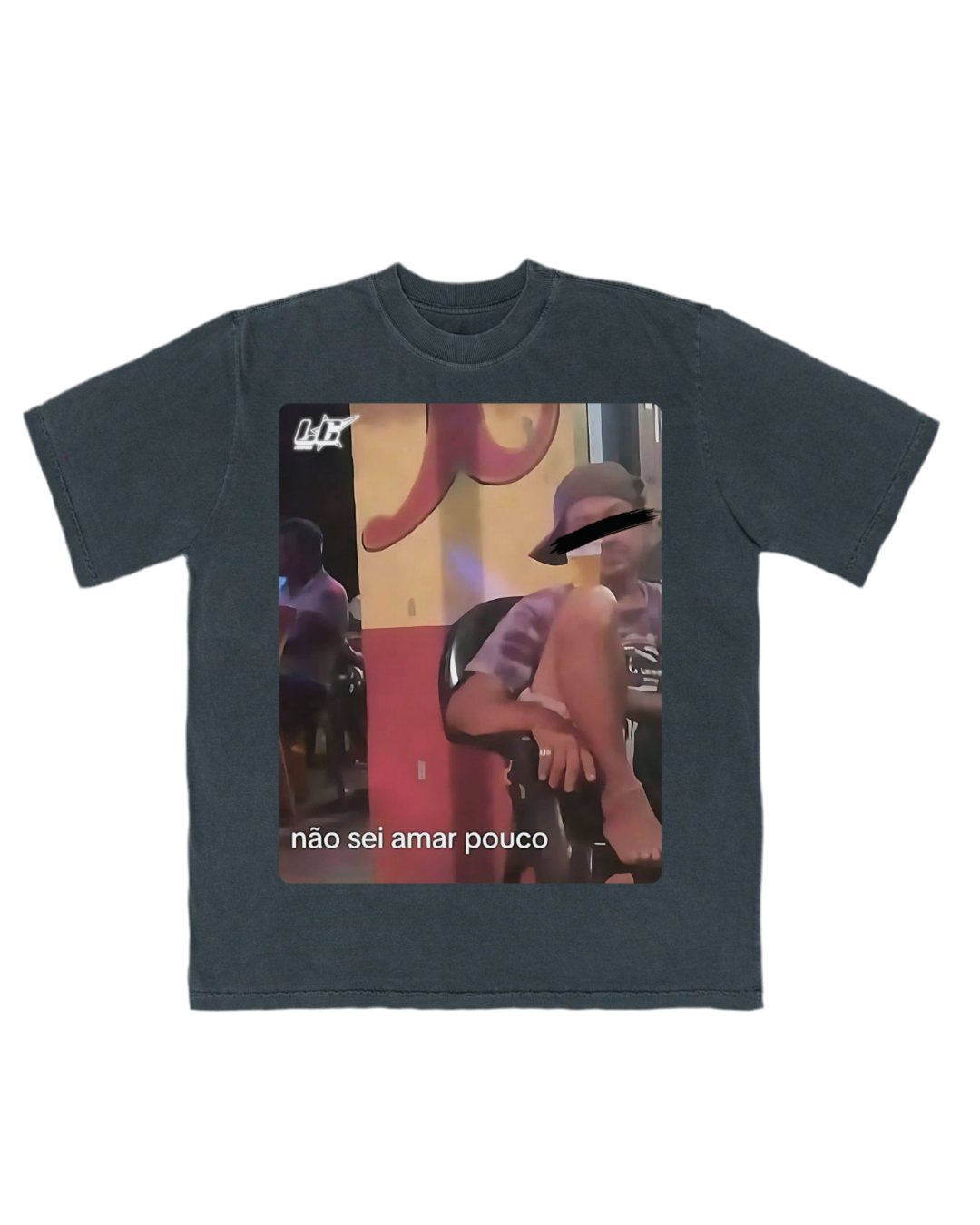 CAMISETA OVERSIZED 'HEARTBREAK'