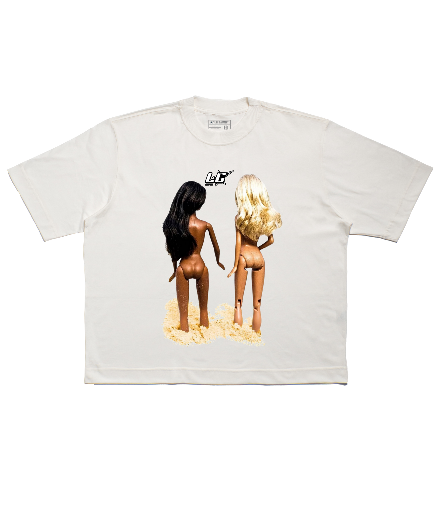 TEE BOXY 'BARBIE' - FRENTE