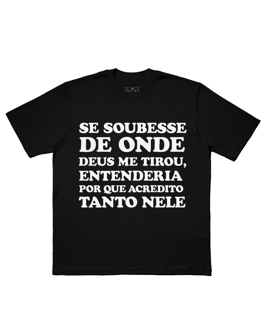TEE OVERSIZED 'DEUS'