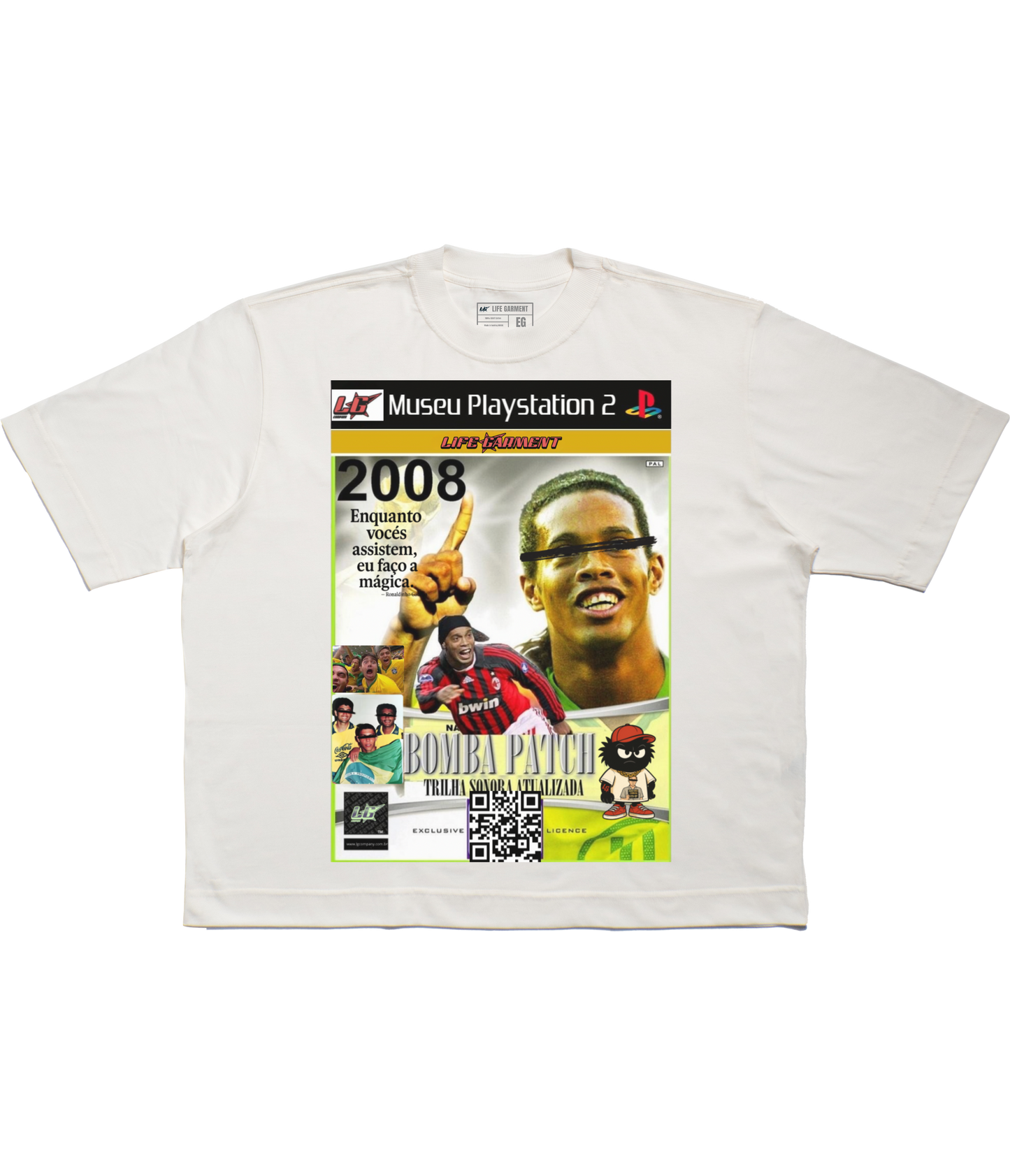 TEE BOXY 'BOMBA PATCH' - FRENTE