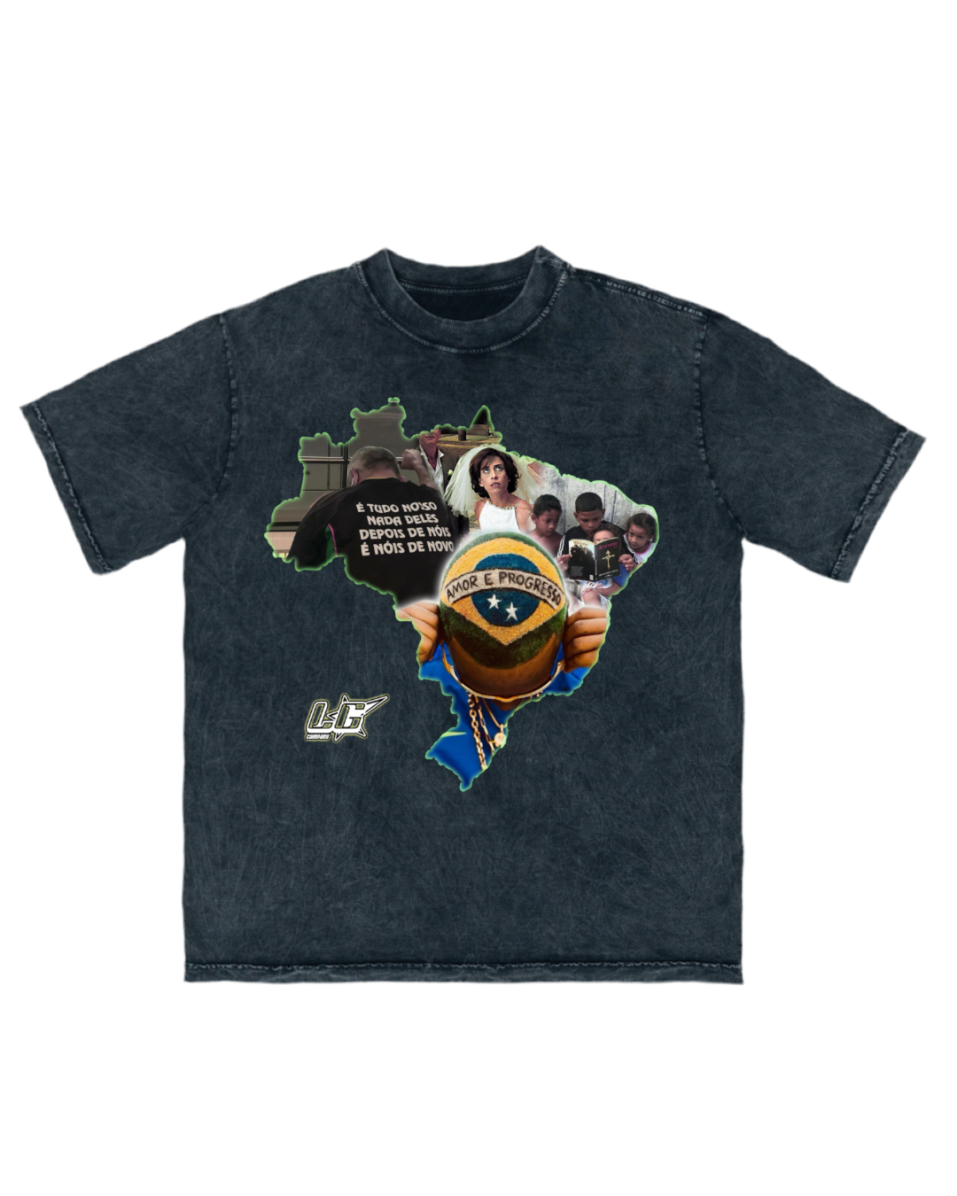 CAMISETA OVERSIZED 'BRASIL'