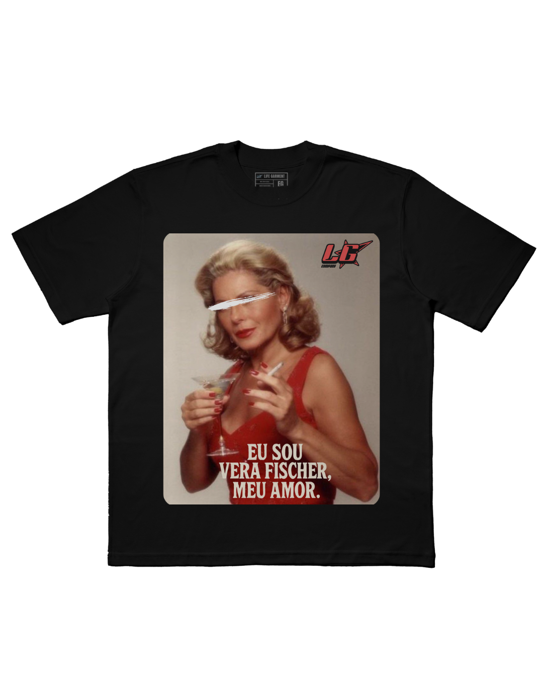 CAMISETA OVERSIZED 'VERA FISHER'