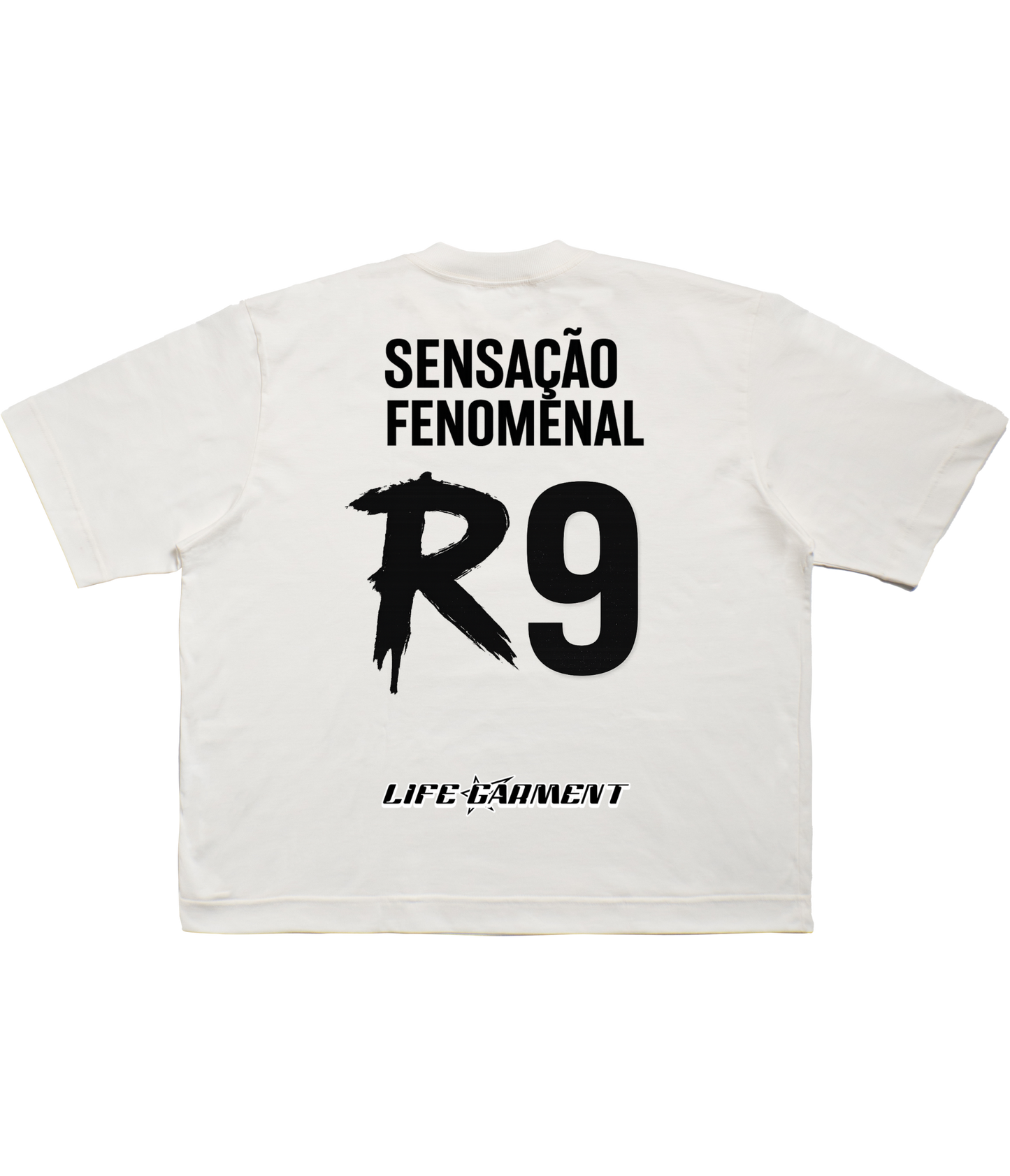 TEE BOXY 'R9' - FRENTE E COSTAS