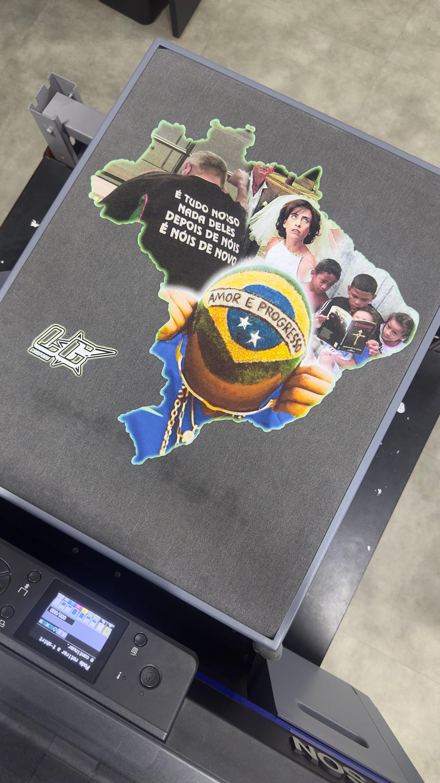 CAMISETA OVERSIZED É TUDO NOSSO