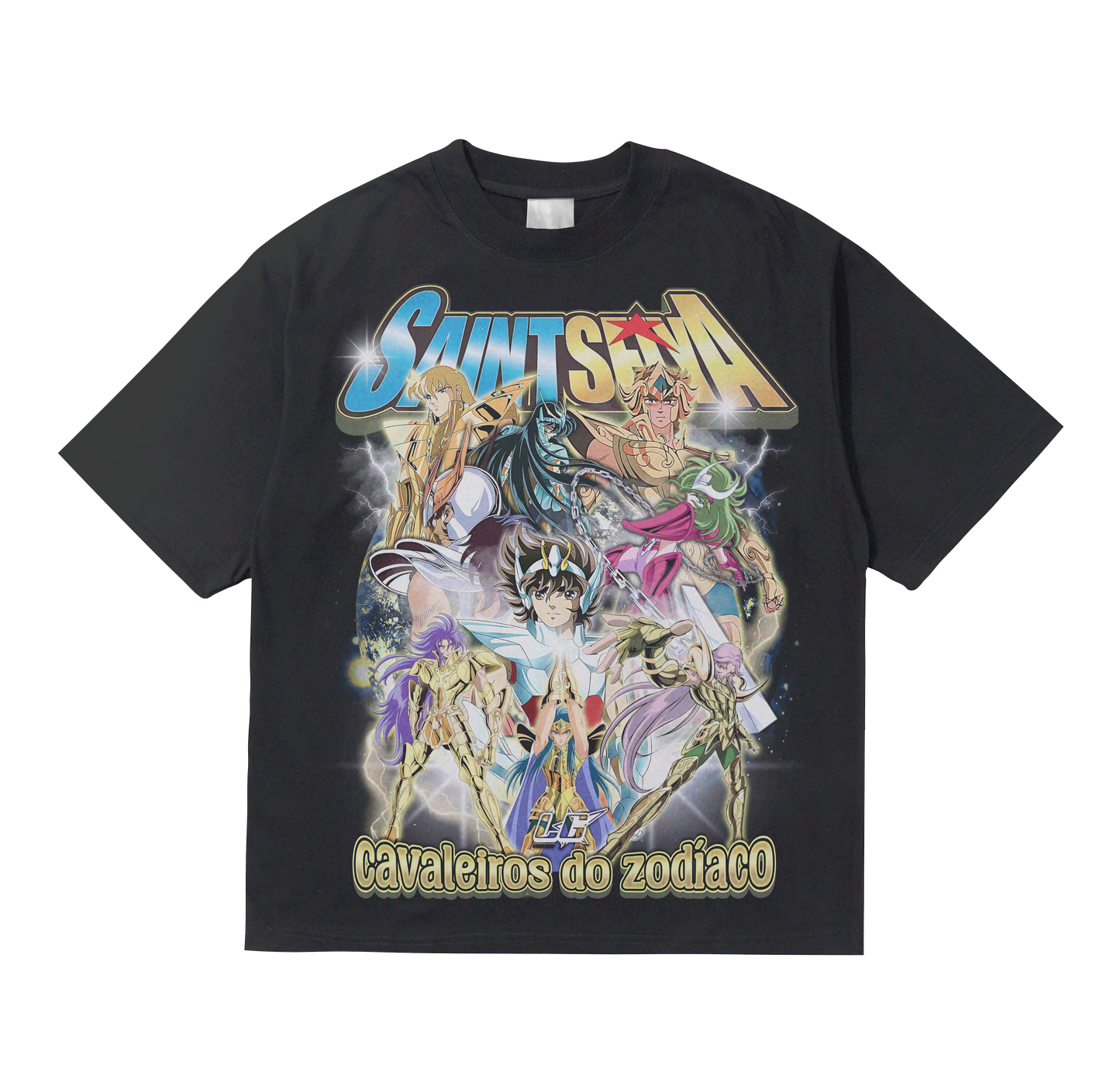CAMISETA OVERSIZED CAVALEIROS DOS ZODÍACO