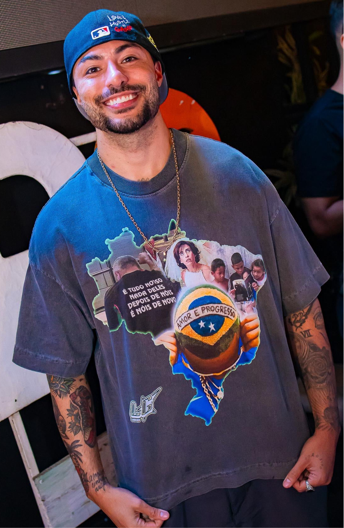 CAMISETA OVERSIZED É TUDO NOSSO