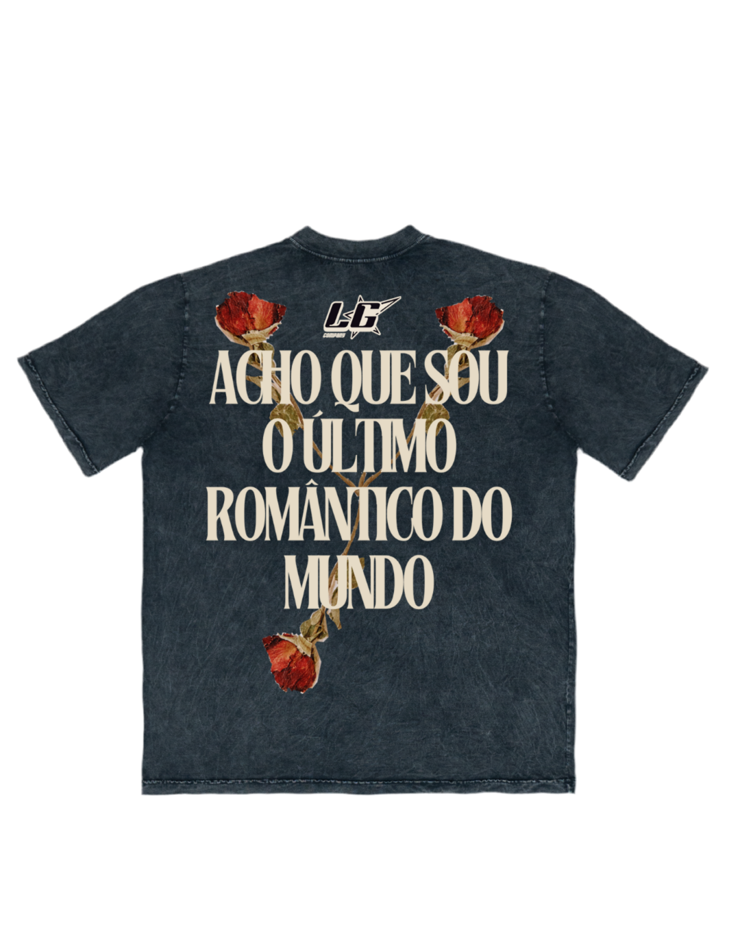 CAMISETA OVERSIZED 'ROSAS VERMELHAS'