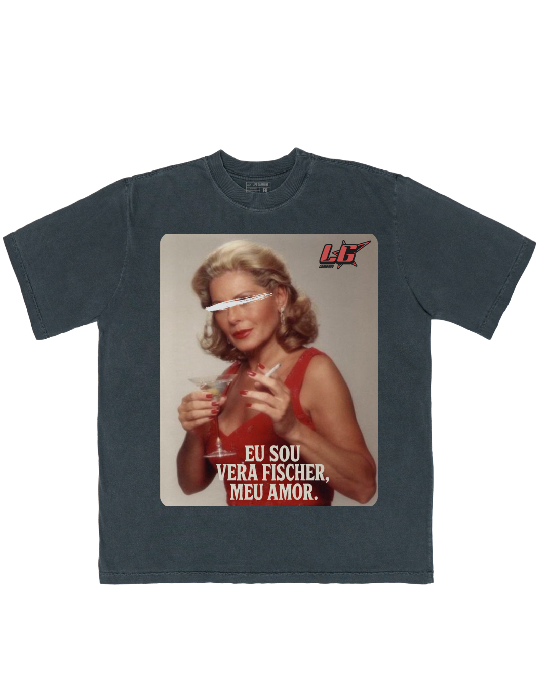 CAMISETA OVERSIZED 'VERA FISHER'