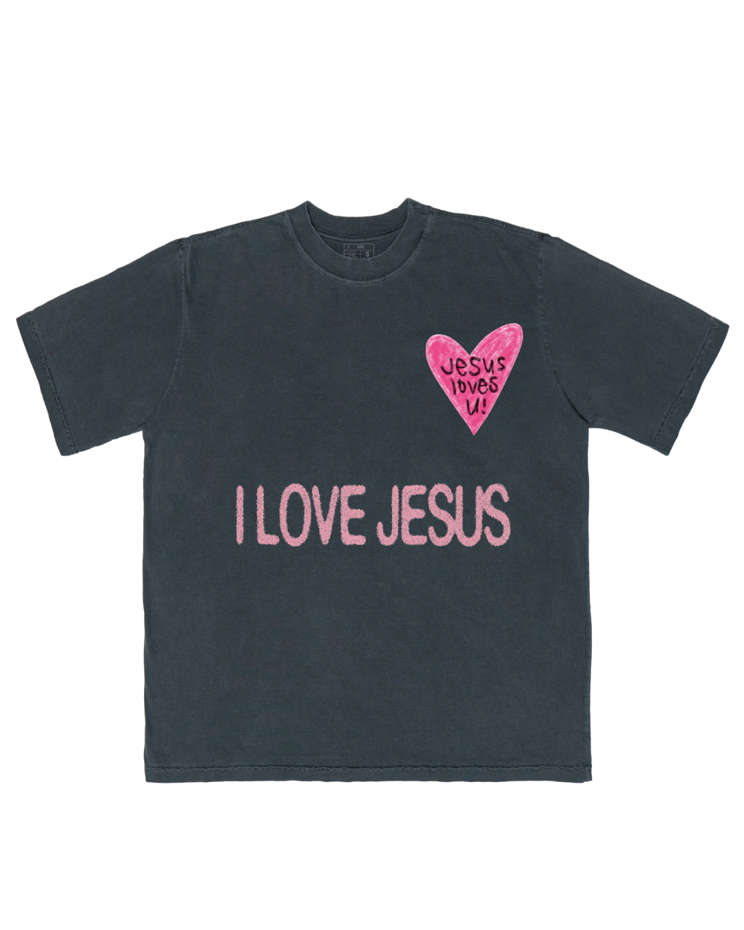 TEE OVERSIZED 'I LOVE JESUS'