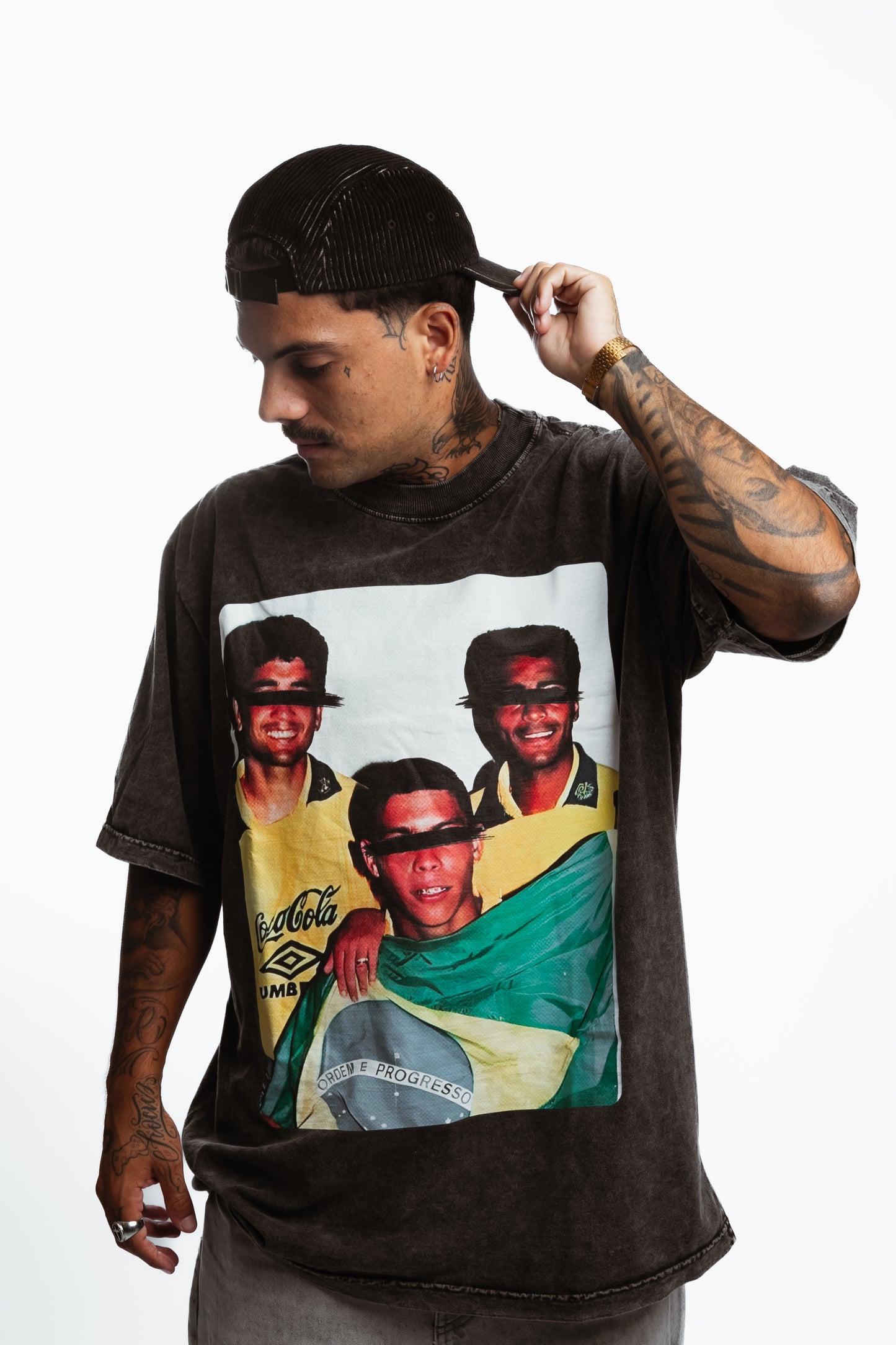 CAMISETA OVERSIZED TEMPO DO OURO