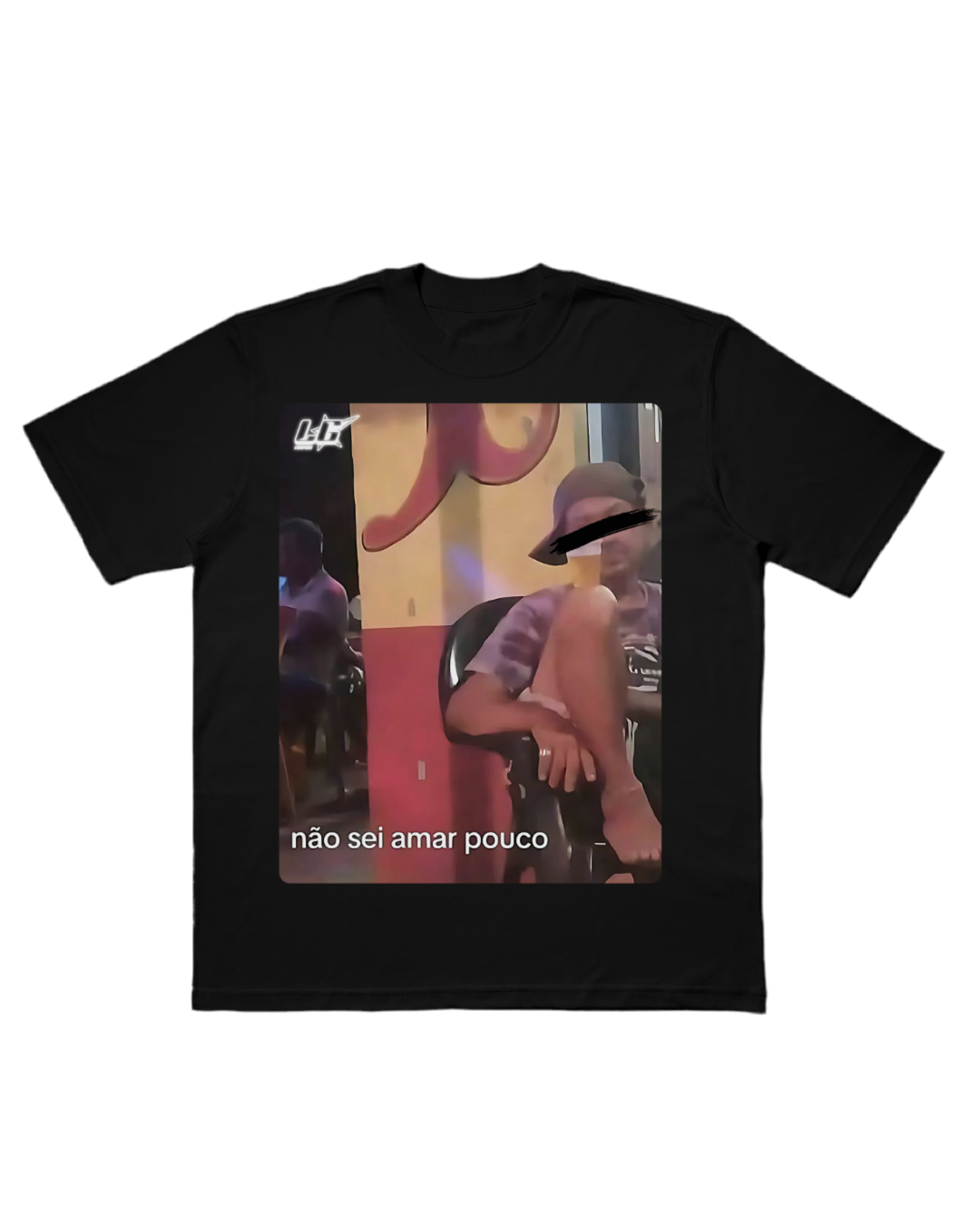 CAMISETA OVERSIZED 'HEARTBREAK'