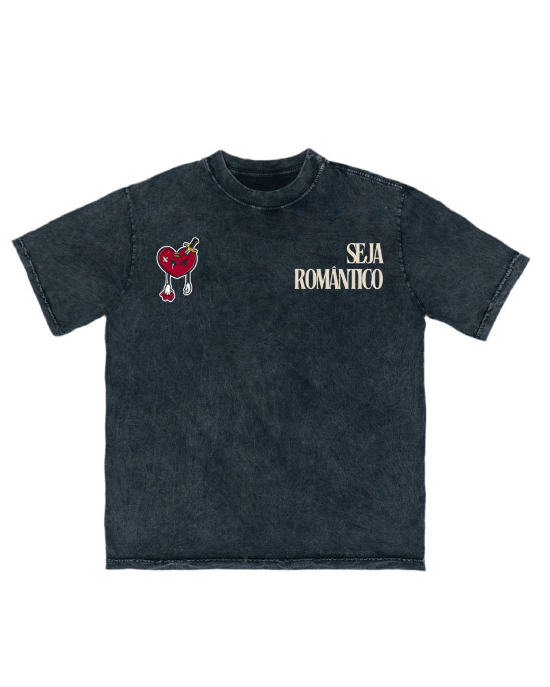 CAMISETA OVERSIZED 'ROSAS VERMELHAS'