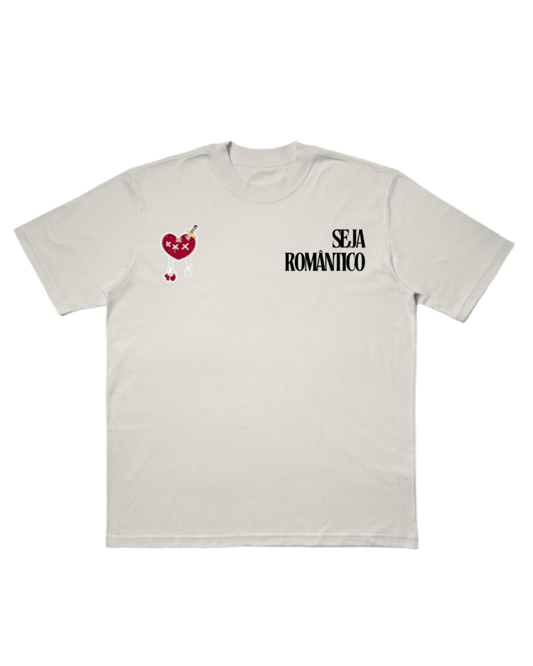 CAMISETA OVERSIZED 'ROSAS VERMELHAS'