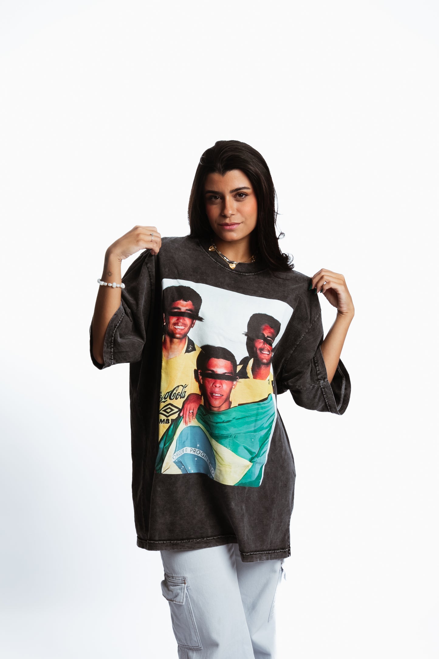 CAMISETA OVERSIZED TEMPO DO OURO