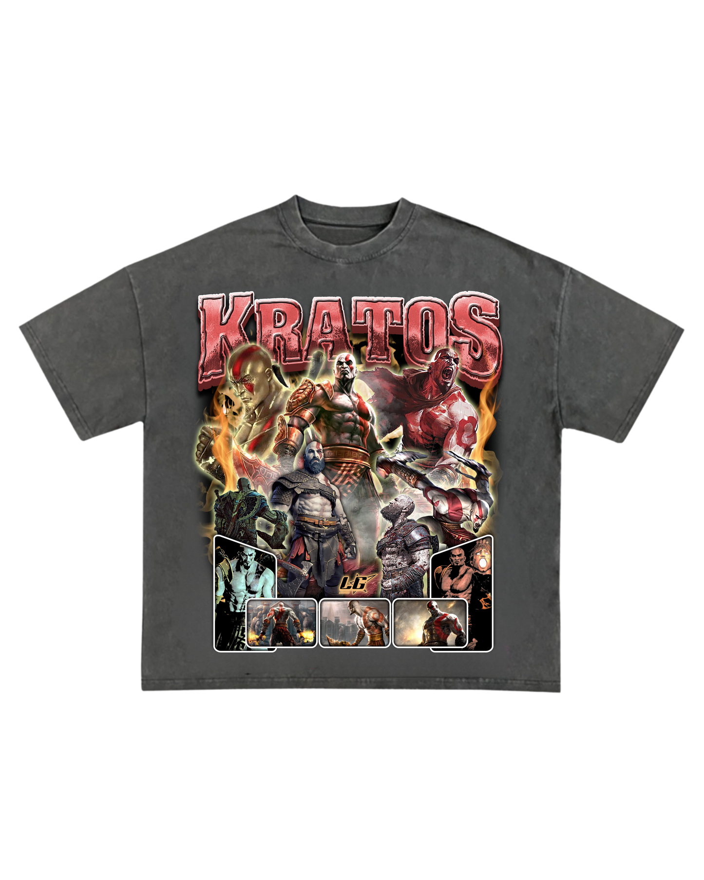 CAMISETA OVERSIZED KRATOS - GOD OF WAR