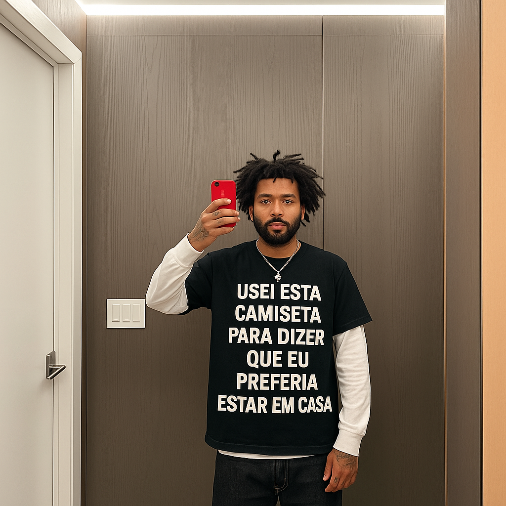 CAMISETA OVERSIZED 'CASA'