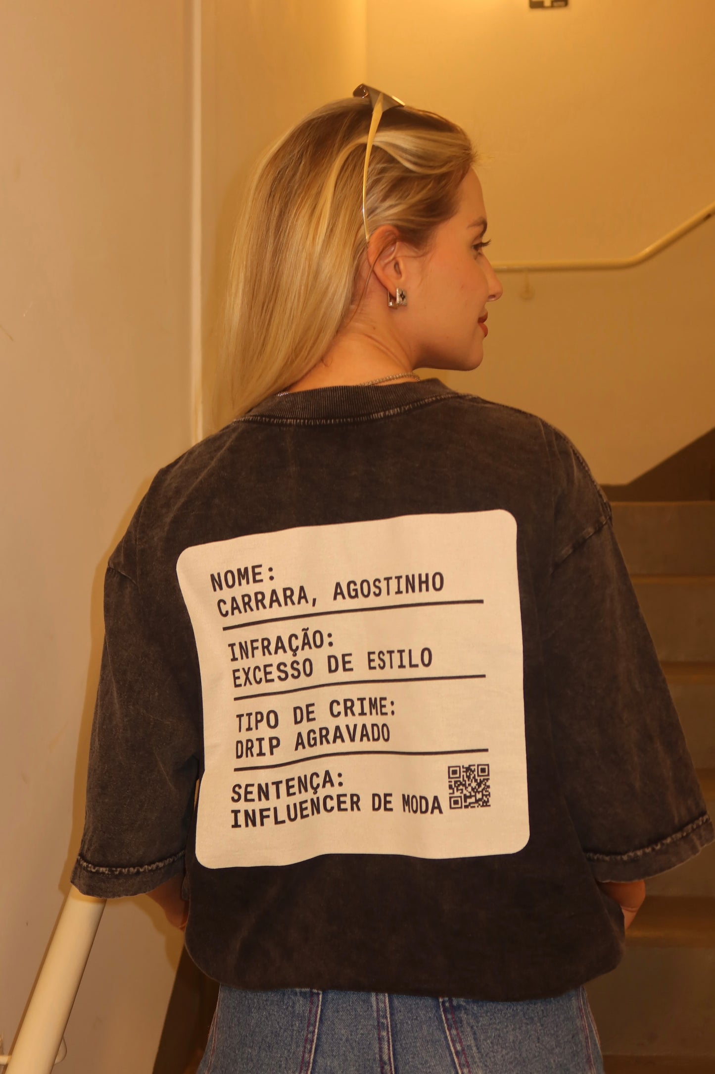 CAMISETA OVERSIZED AGOSTINHO STYLE