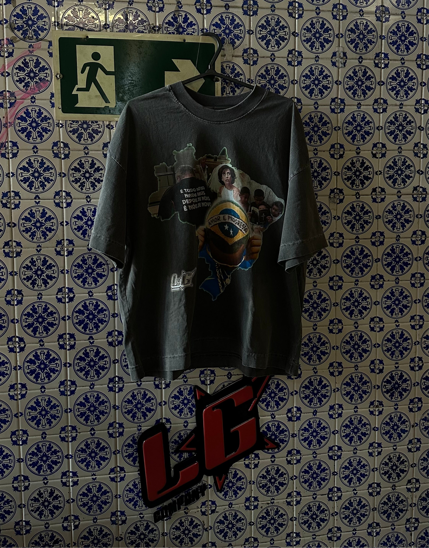 CAMISETA OVERSIZED É TUDO NOSSO