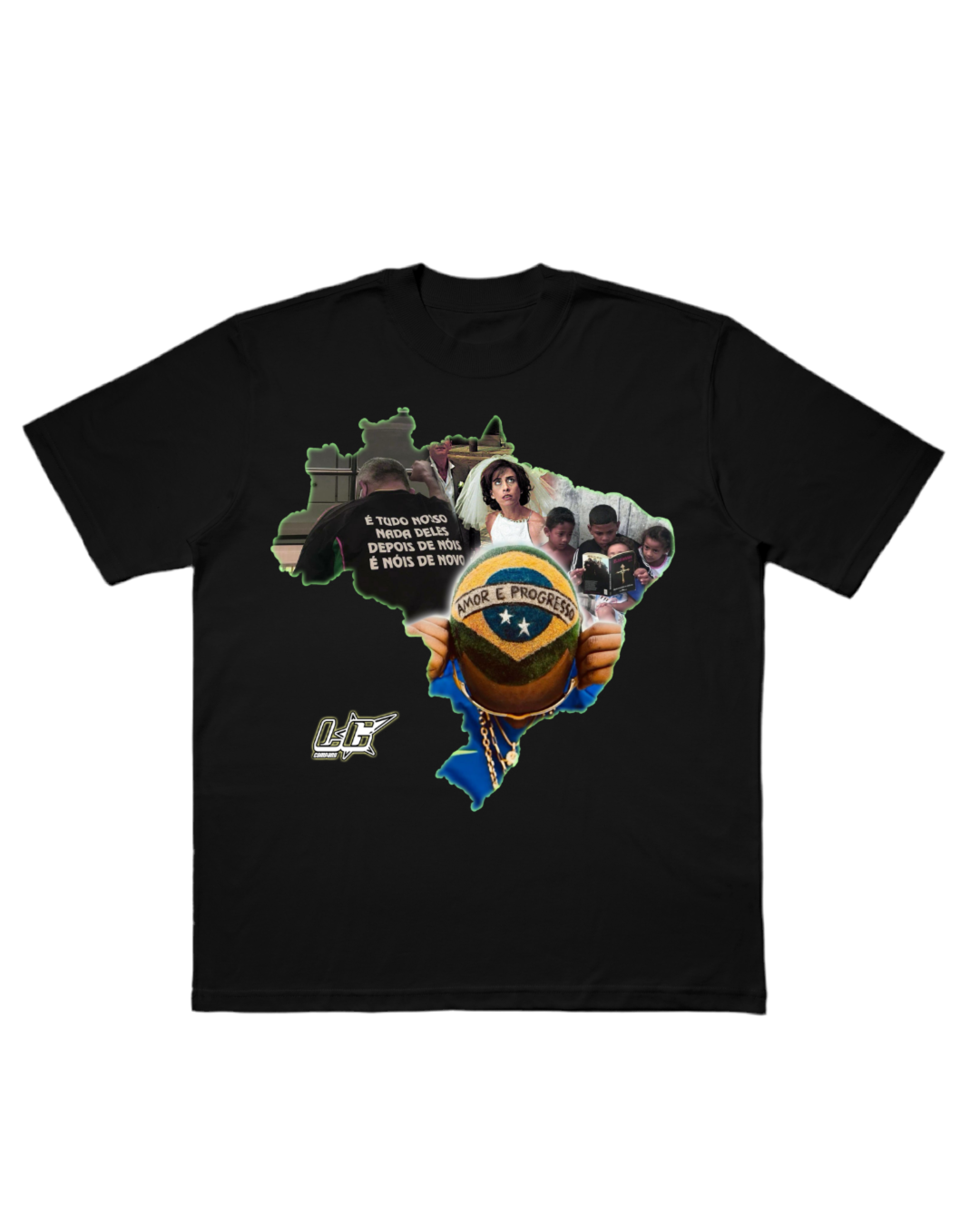 CAMISETA OVERSIZED 'BRASIL'