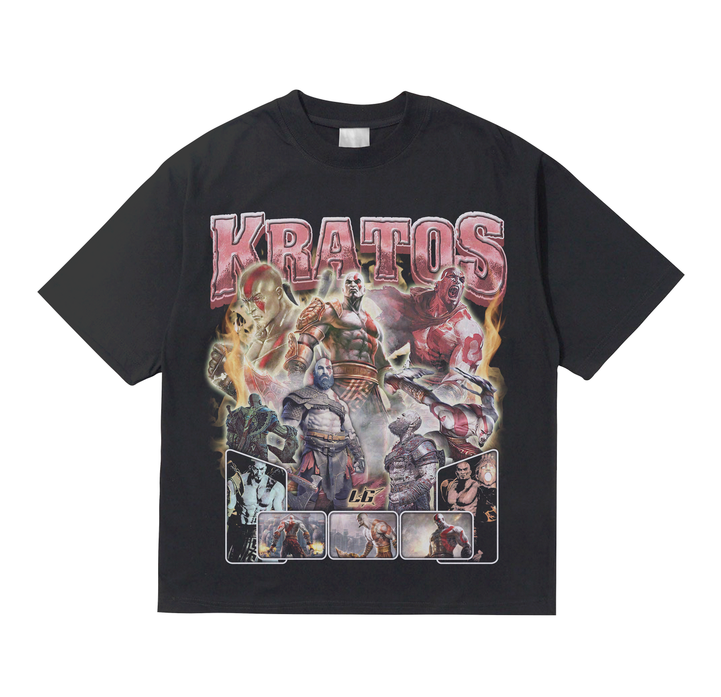 CAMISETA OVERSIZED KRATOS - GOD OF WAR