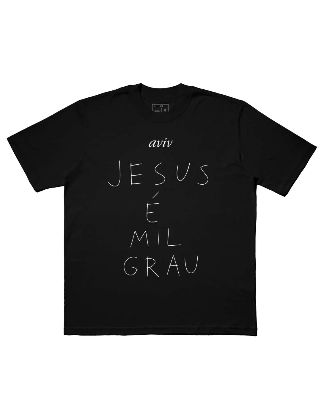 TEE OVERSIZED 'MIL GRAU'