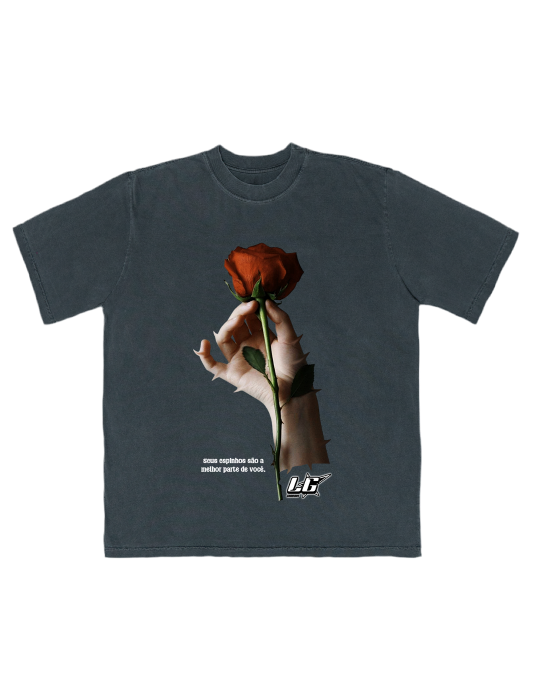 CAMISETA OVERSIZED 'ESPINHOS'