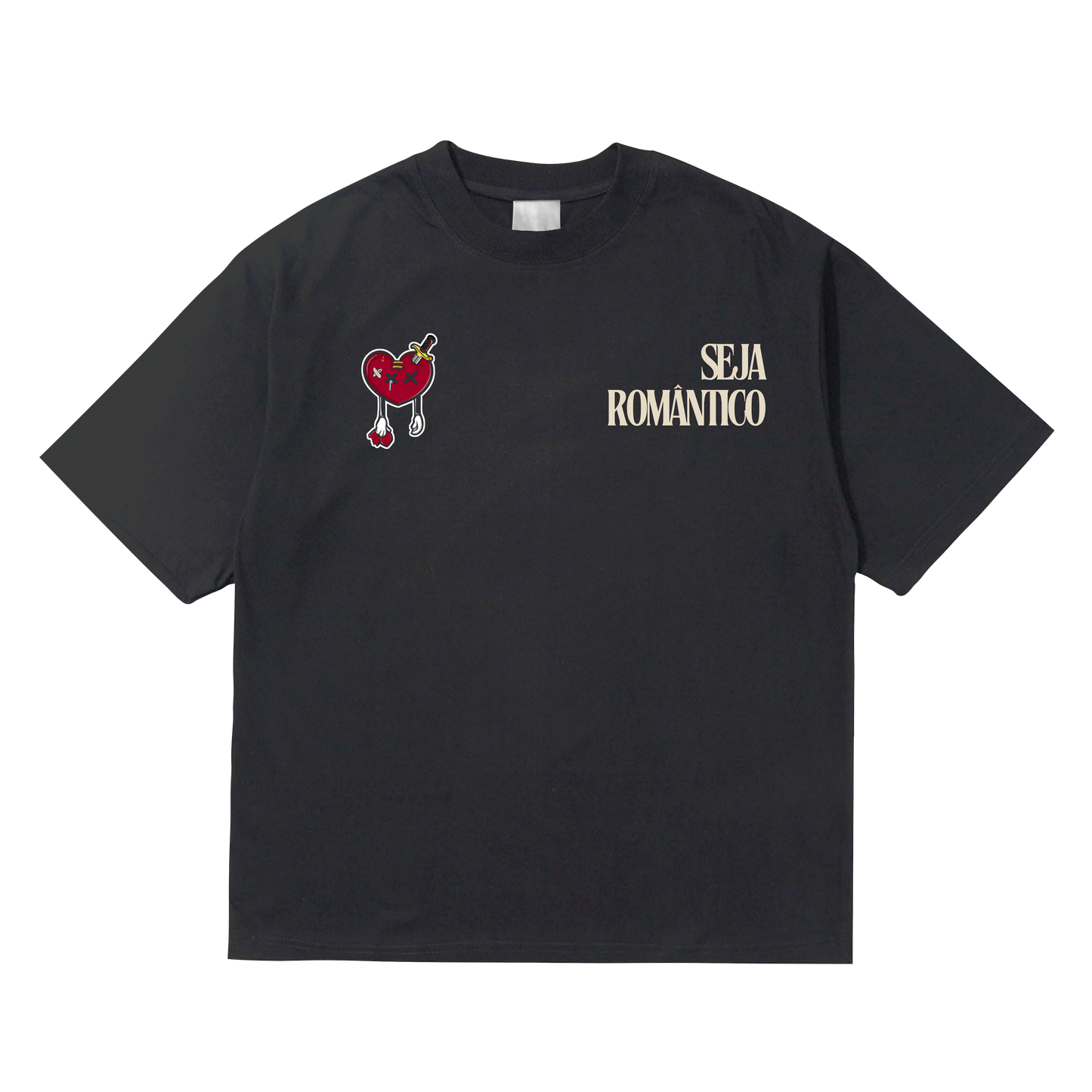 CAMISETA OVERSIZED “ROSAS VERMELHAS”