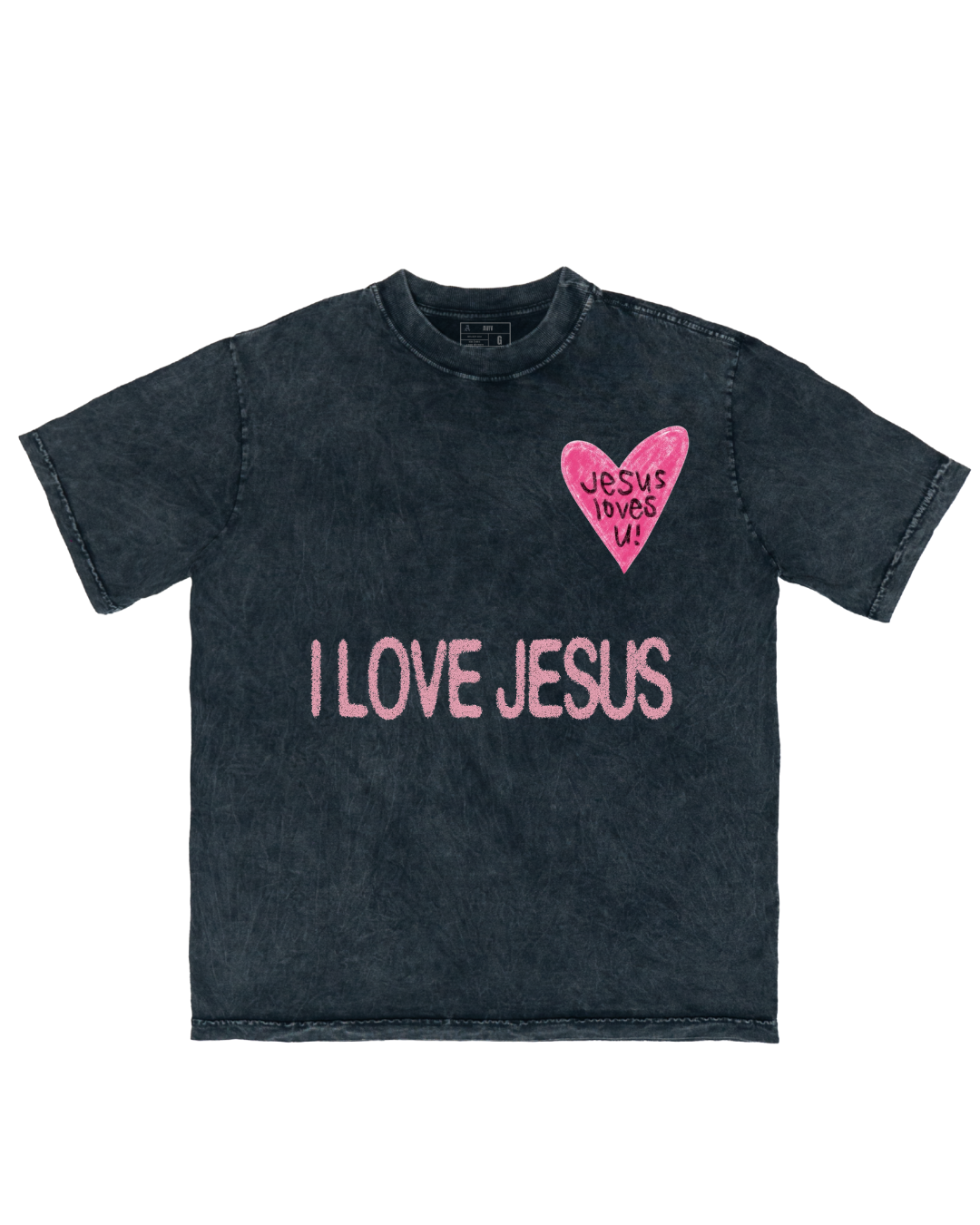 TEE OVERSIZED 'I LOVE JESUS'