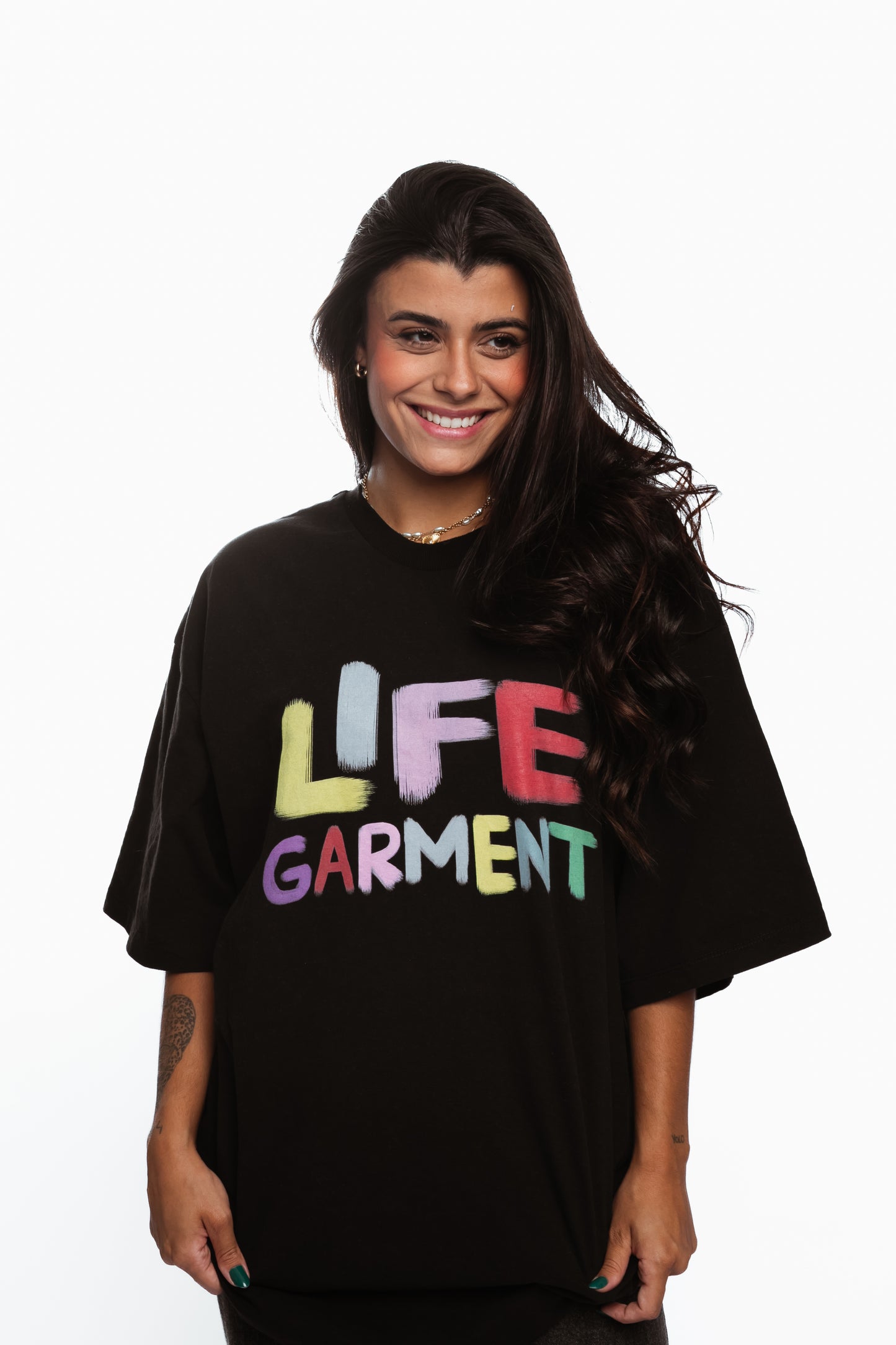 CAMISETA OVERSIZED 'NÃO F❤️DA OS MEUS SENTIMENTOS'