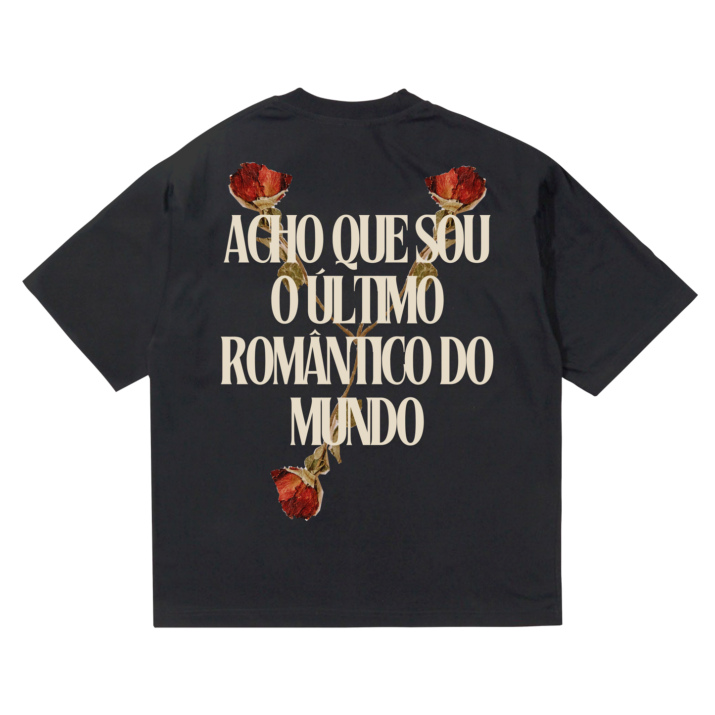 CAMISETA OVERSIZED “ROSAS VERMELHAS”