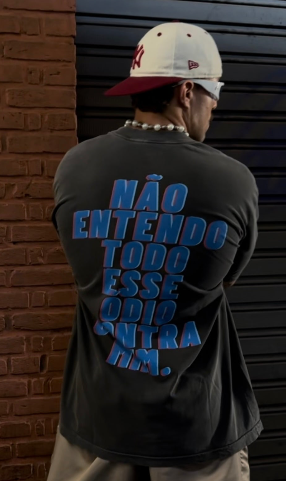 CAMISETA OVERSIZED ÓDIO